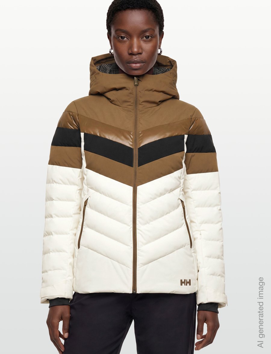 Helly Hansen - W IMPERIAL PUFFY JACKET - skidkläder - sepia - 3