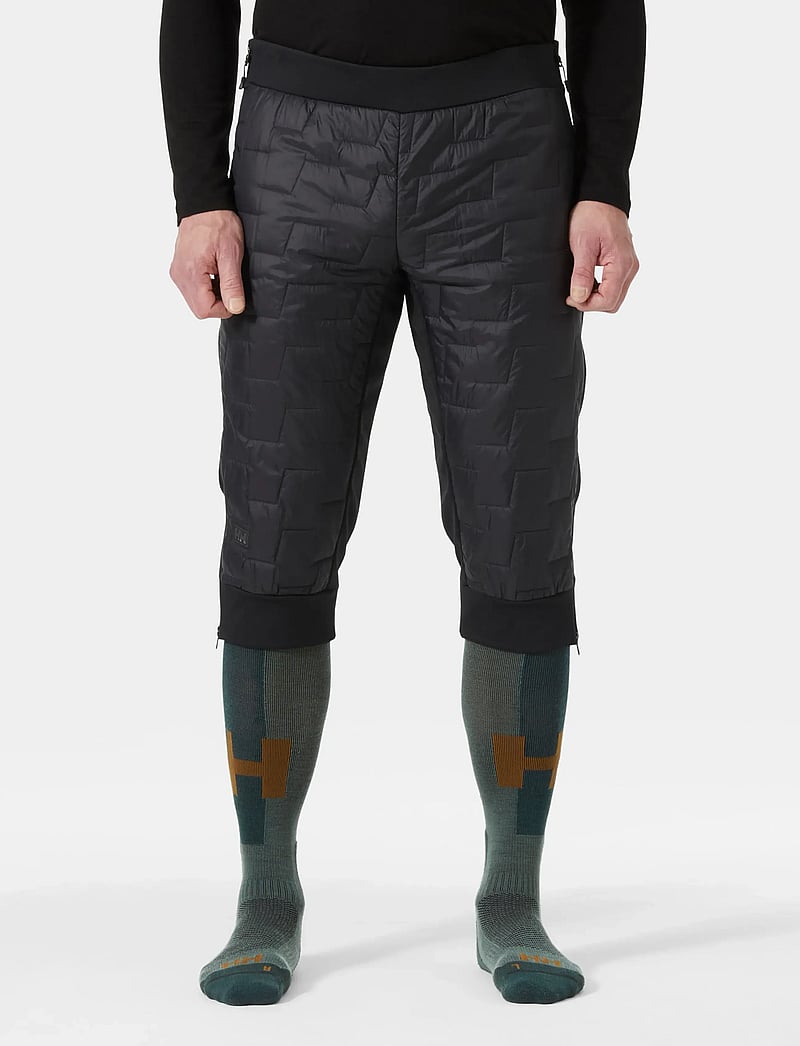 Helly Hansen - LIFALOFT FULL ZIP INSULATOR 3/ - skibukser - black - 0