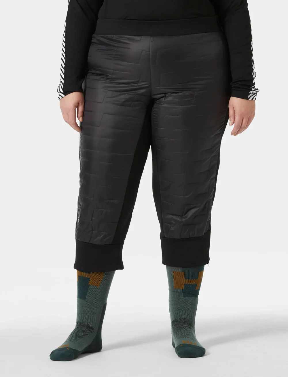 Helly Hansen - W LIFALOFT FULL ZIP INSULATOR - skidkläder - black - 0