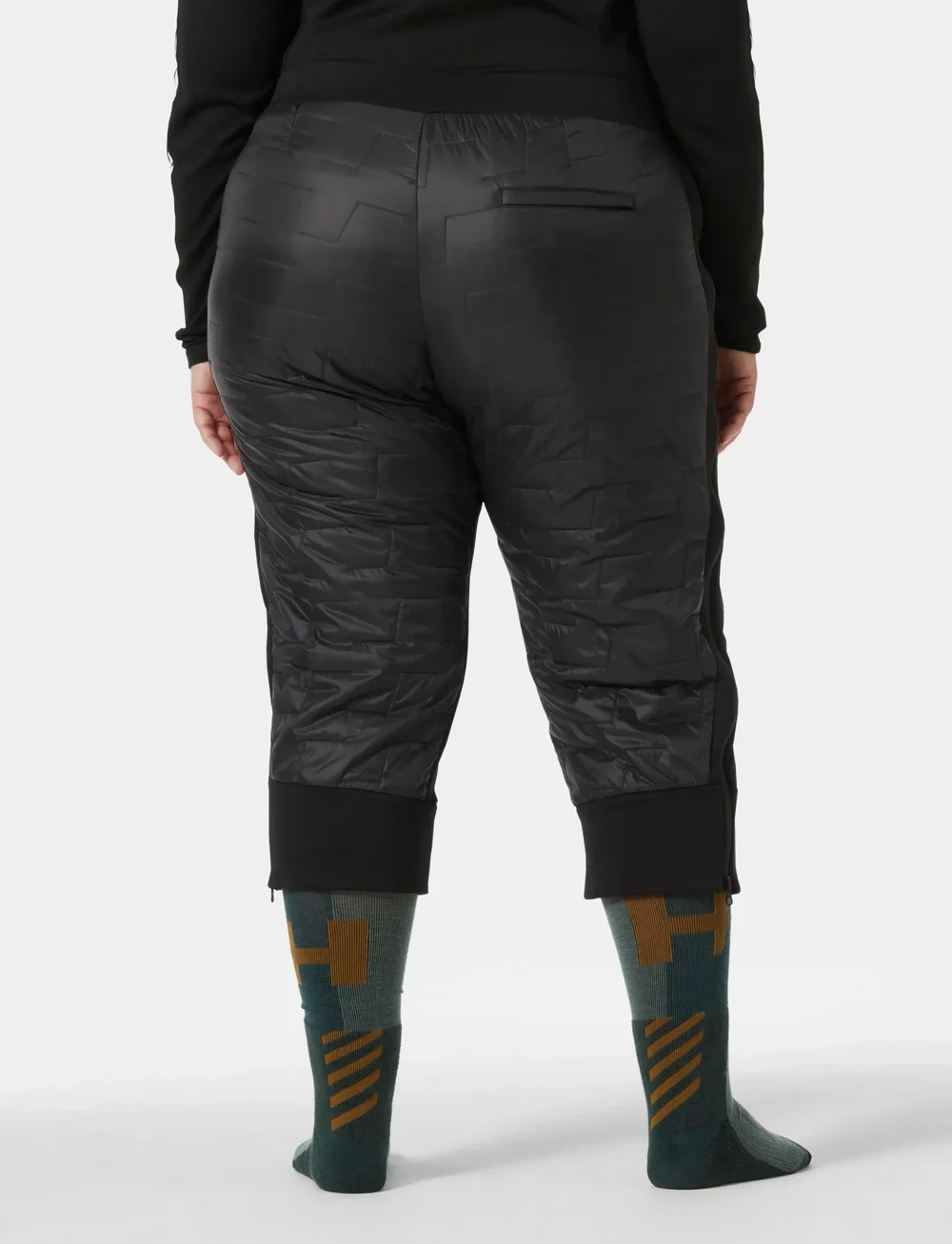 Helly Hansen - W LIFALOFT FULL ZIP INSULATOR - skidkläder - black - 3