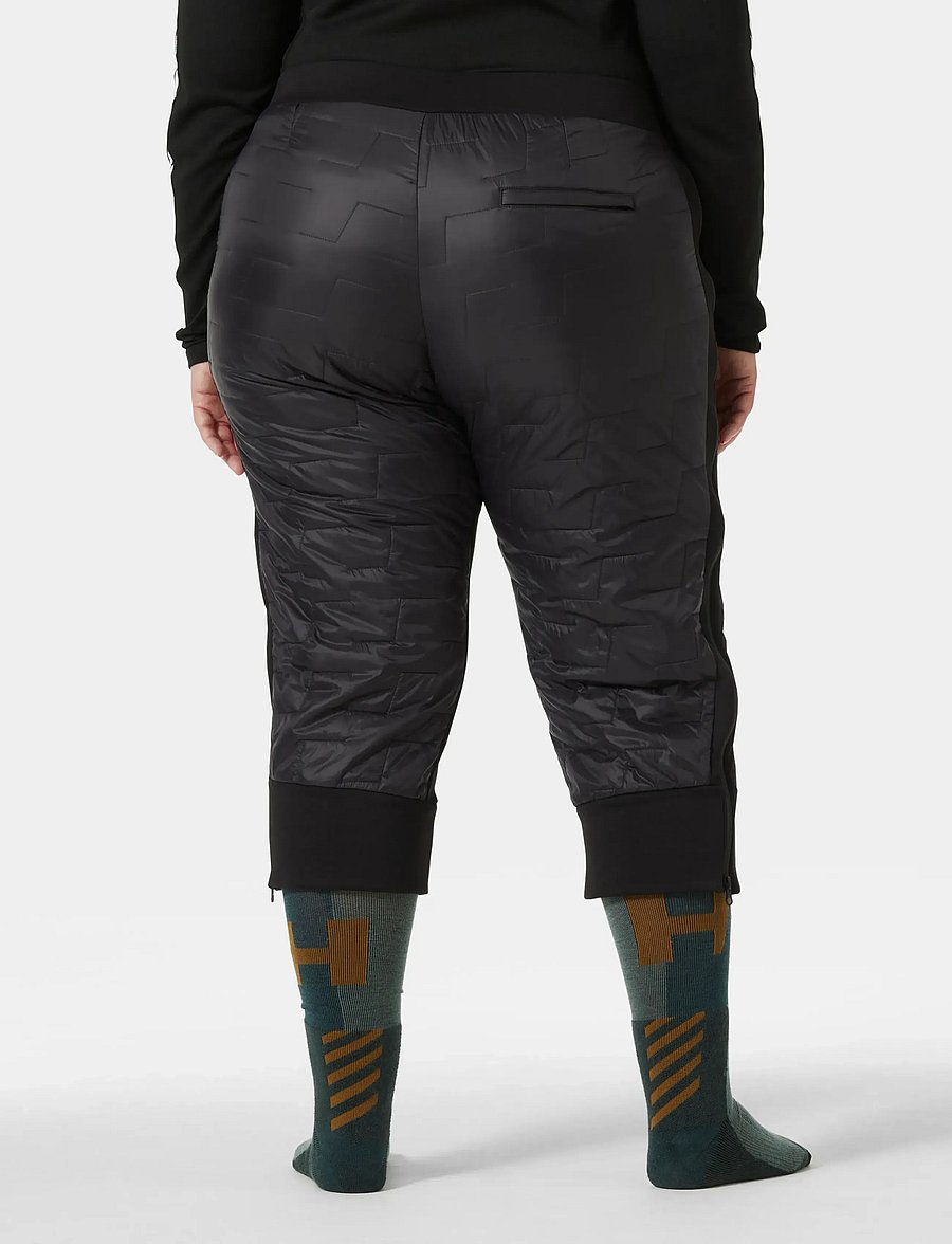 Helly Hansen - W LIFALOFT FULL ZIP INSULATOR - skitøj - black - 3