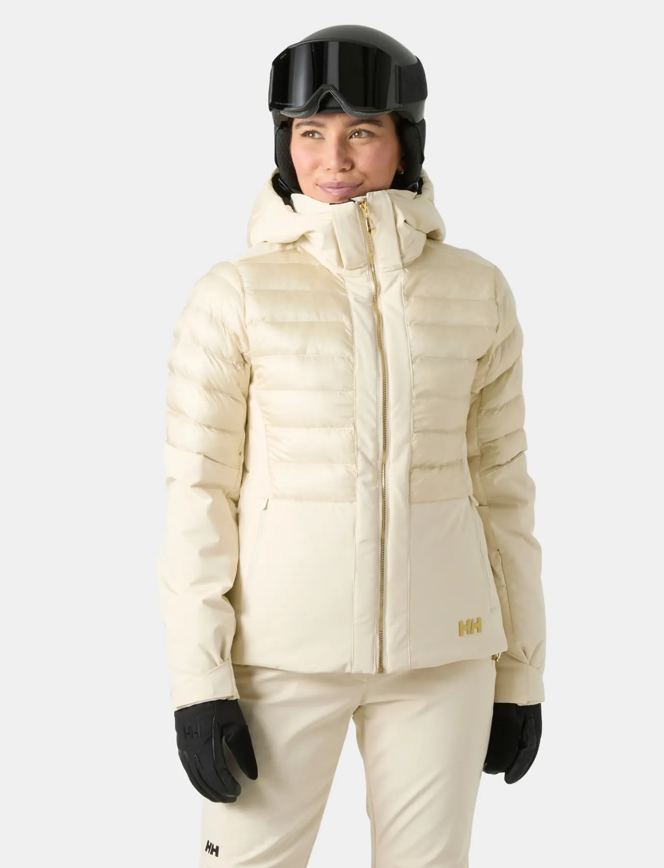 Helly Hansen - W AVANTI JACKET - pūkinės ir paminkštintosios striukės - cream - 0