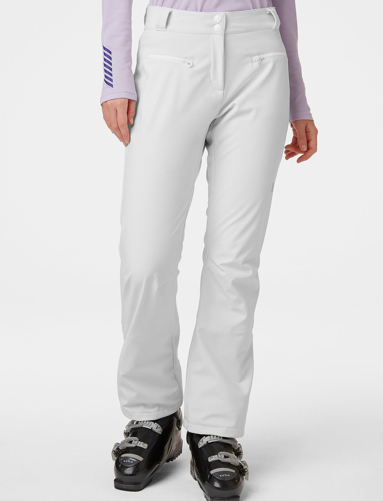 Helly Hansen W BELLISSIMO 2 PANT - Suusapüksid - WHITE / white