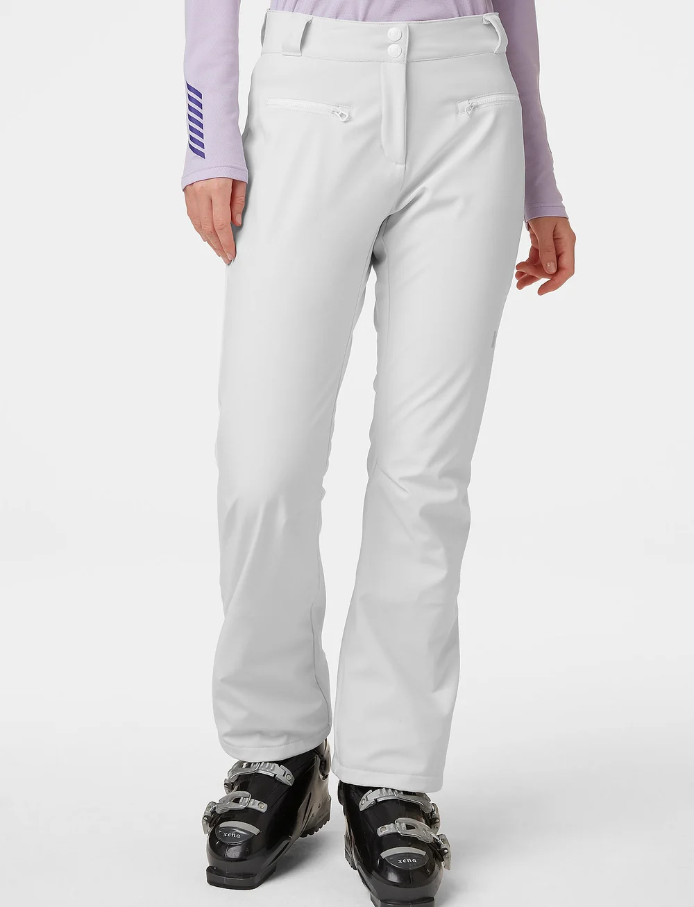 Helly Hansen - W BELLISSIMO 2 PANT - skitøj - white - 0