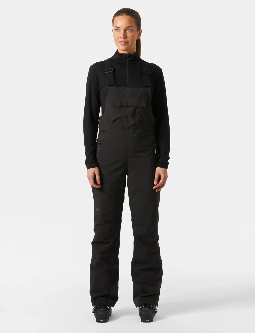 Helly Hansen - W LEGENDARY INSULATED BIB PANT - skidkläder - black - 0