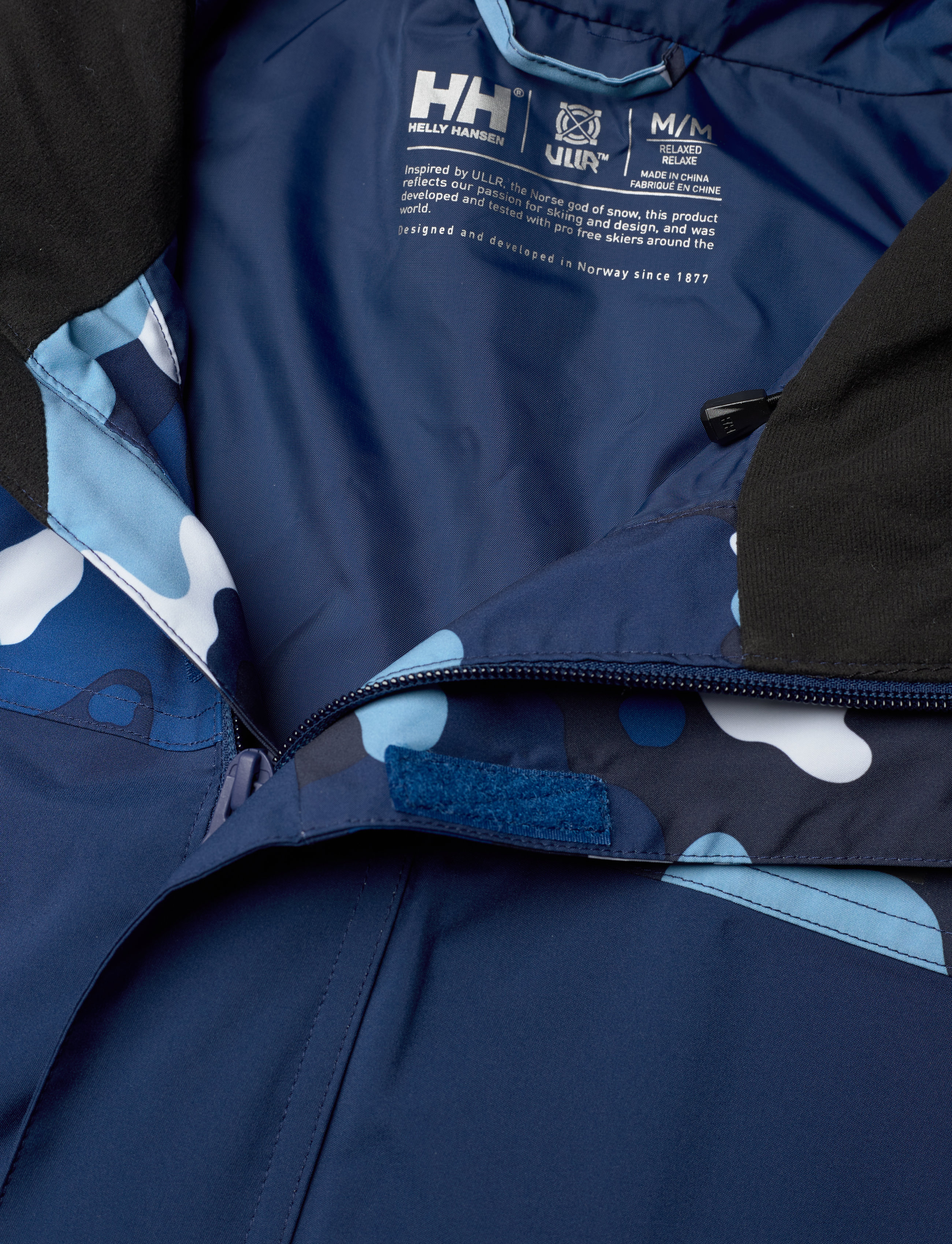 Helly Hansen - ULLR D SHELL JACKET - ocean camo - 4