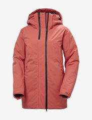 W NORA LONG INSULATED JACKET - POPPY RED