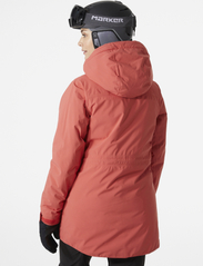 Helly Hansen - W NORA LONG INSULATED JACKET - ski jackets - poppy red - 2