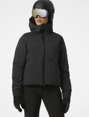 Helly Hansen - W NORA SHORT PUFFY JACKET - ski jackets - black - 1