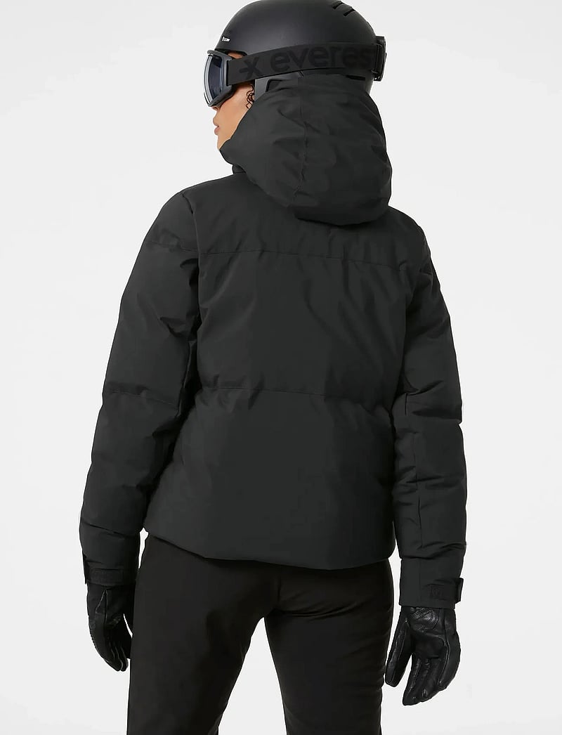 Helly Hansen - W NORA SHORT PUFFY JACKET - ski wear - black - 4