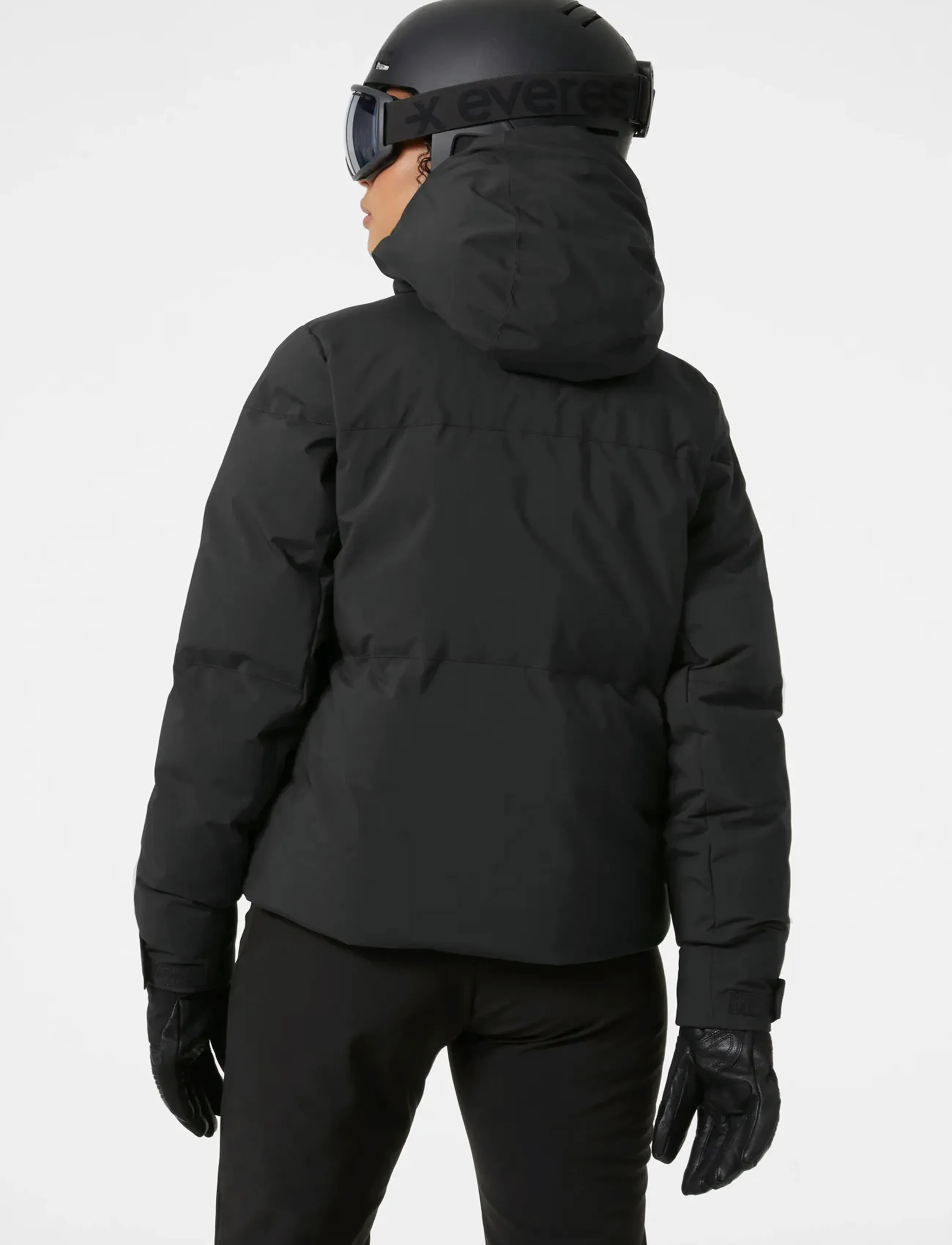 Helly Hansen - W NORA SHORT PUFFY JACKET - skijakker - black - 4