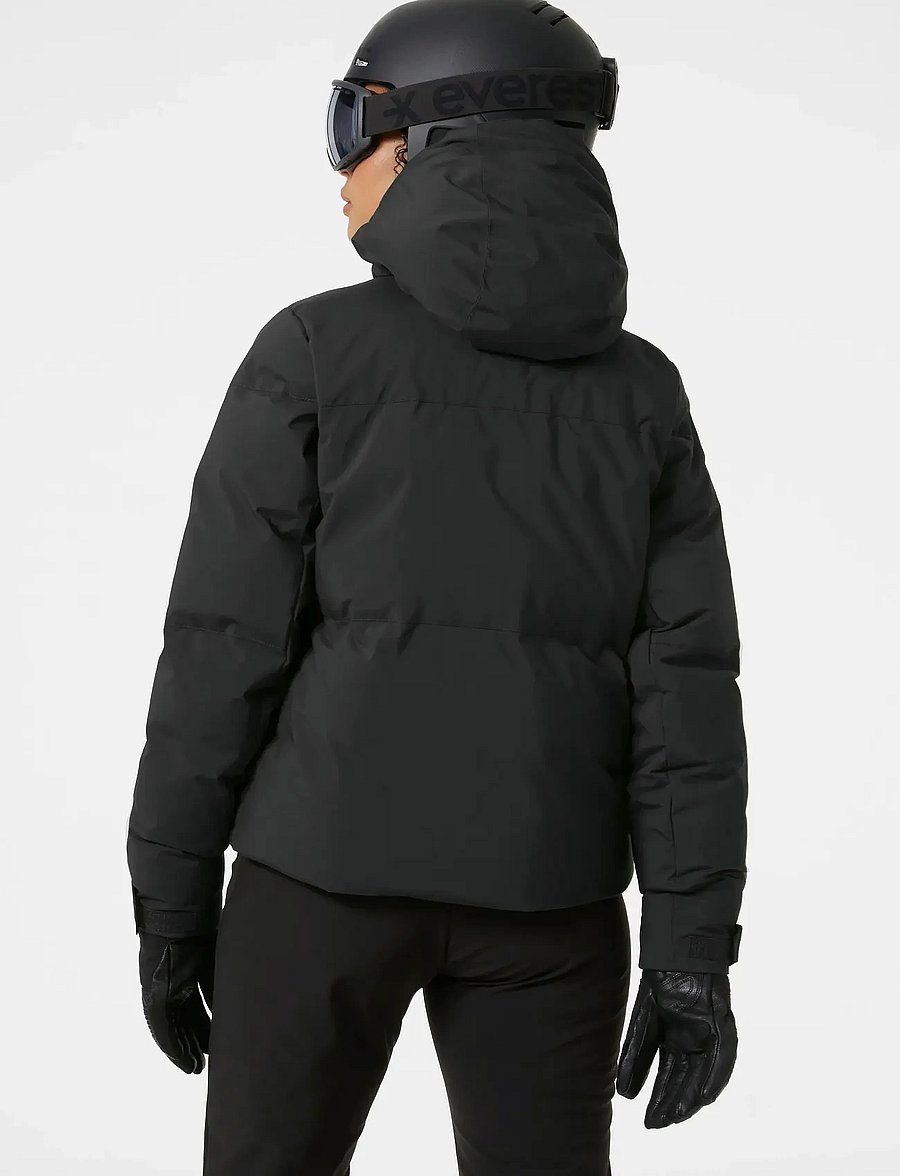 Helly Hansen - W NORA SHORT PUFFY JACKET - skidkläder - black - 4