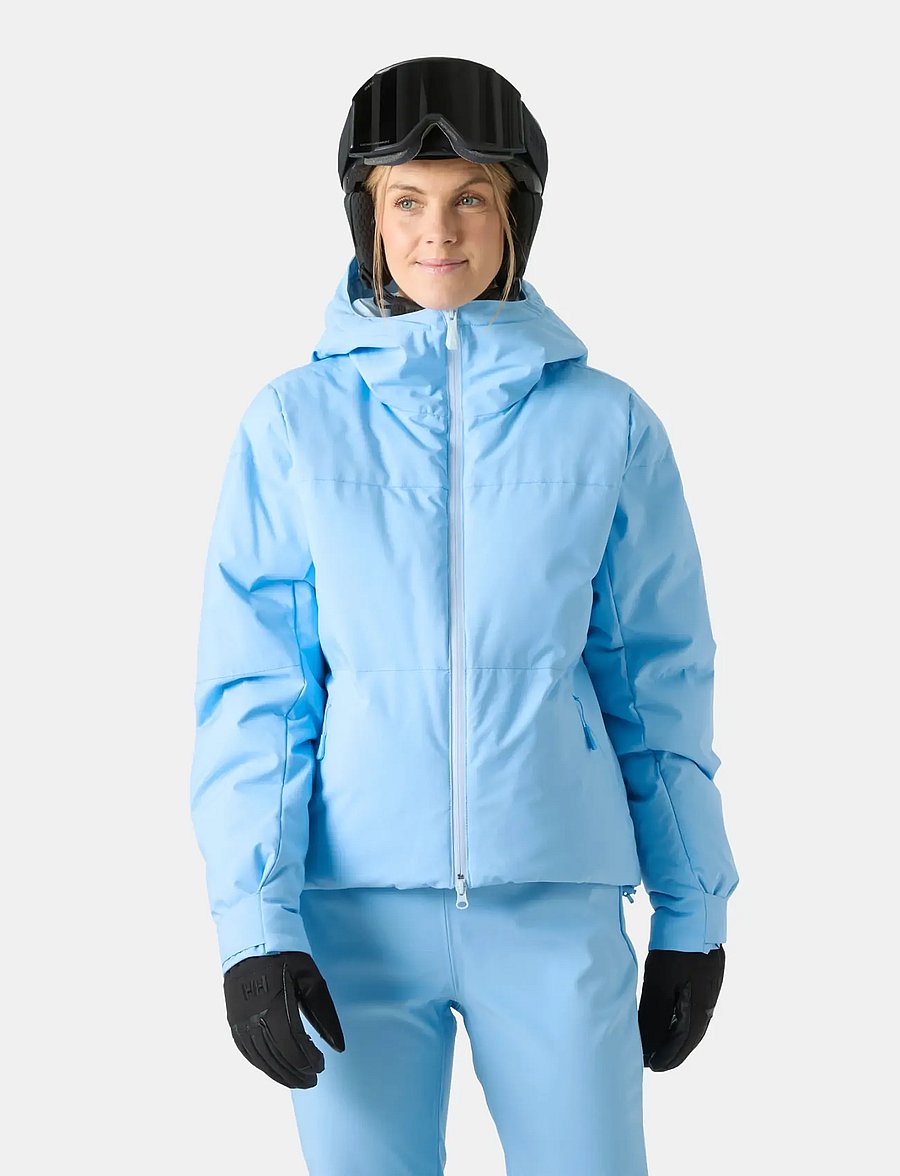 Helly Hansen - W NORA SHORT PUFFY JACKET - skitøj - bright blue - 0