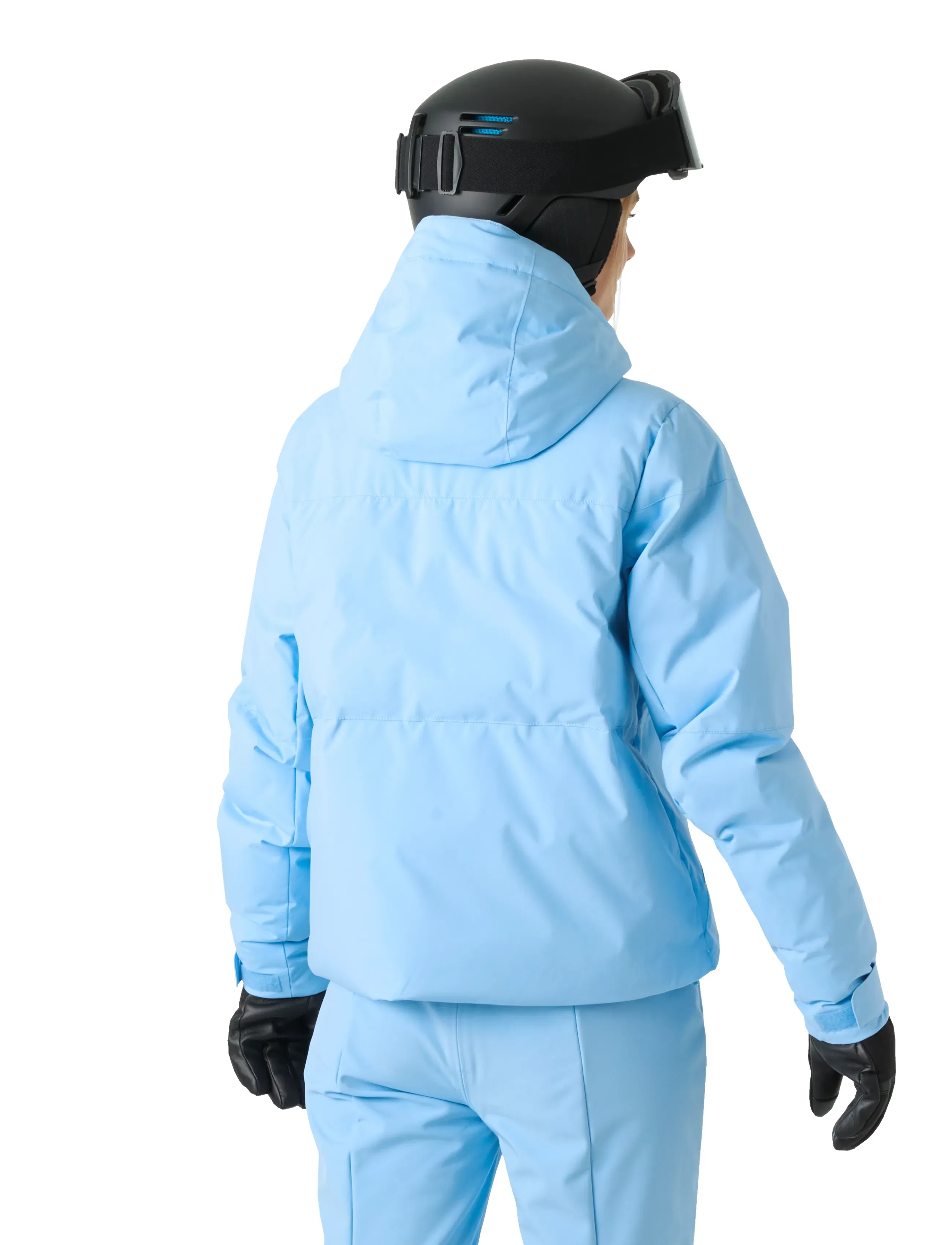 Helly Hansen - W NORA SHORT PUFFY JACKET - sügisene kokkuhoid - bright blue - 4