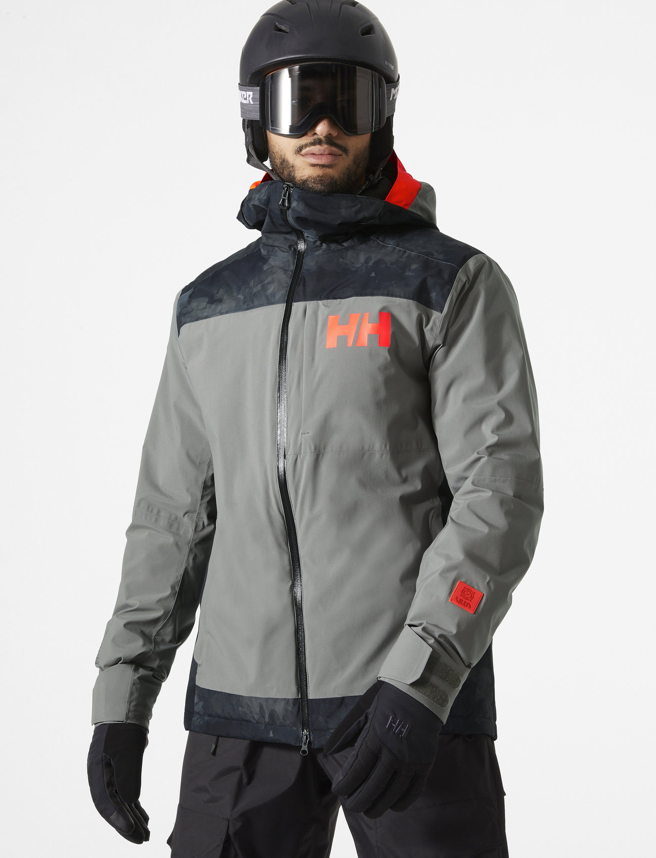 Helly Hansen - POWDREAMER 2.0 JACKET - ski jackets - concrete - 1