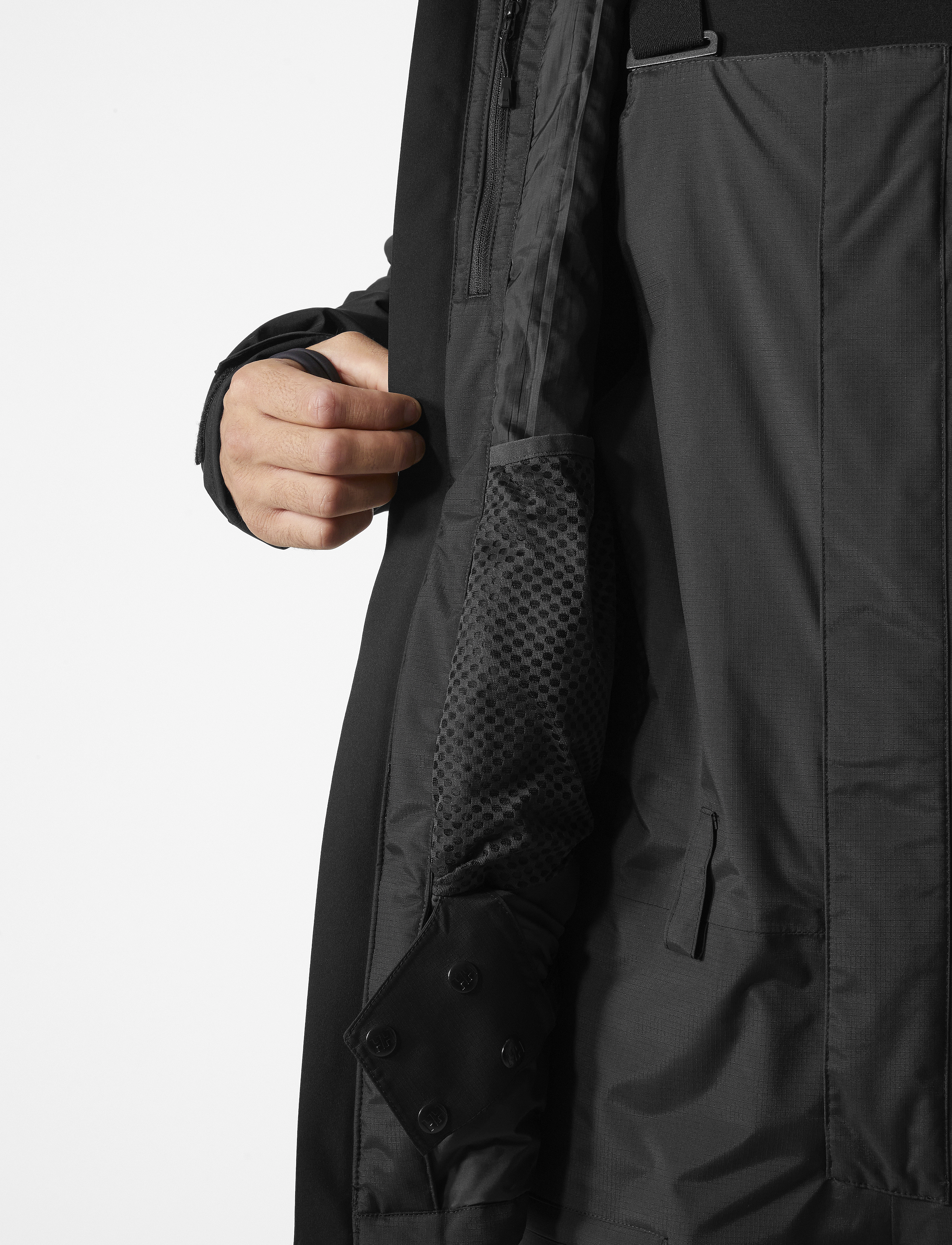 Helly Hansen POWDREAMER 2.0 JACKET - Tänavastiil - BLACK / black