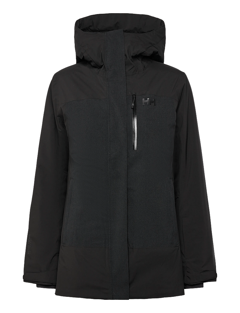 Helly Hansen - W SNOWPLAY LONG INS JACKET - skitøj - black - 0
