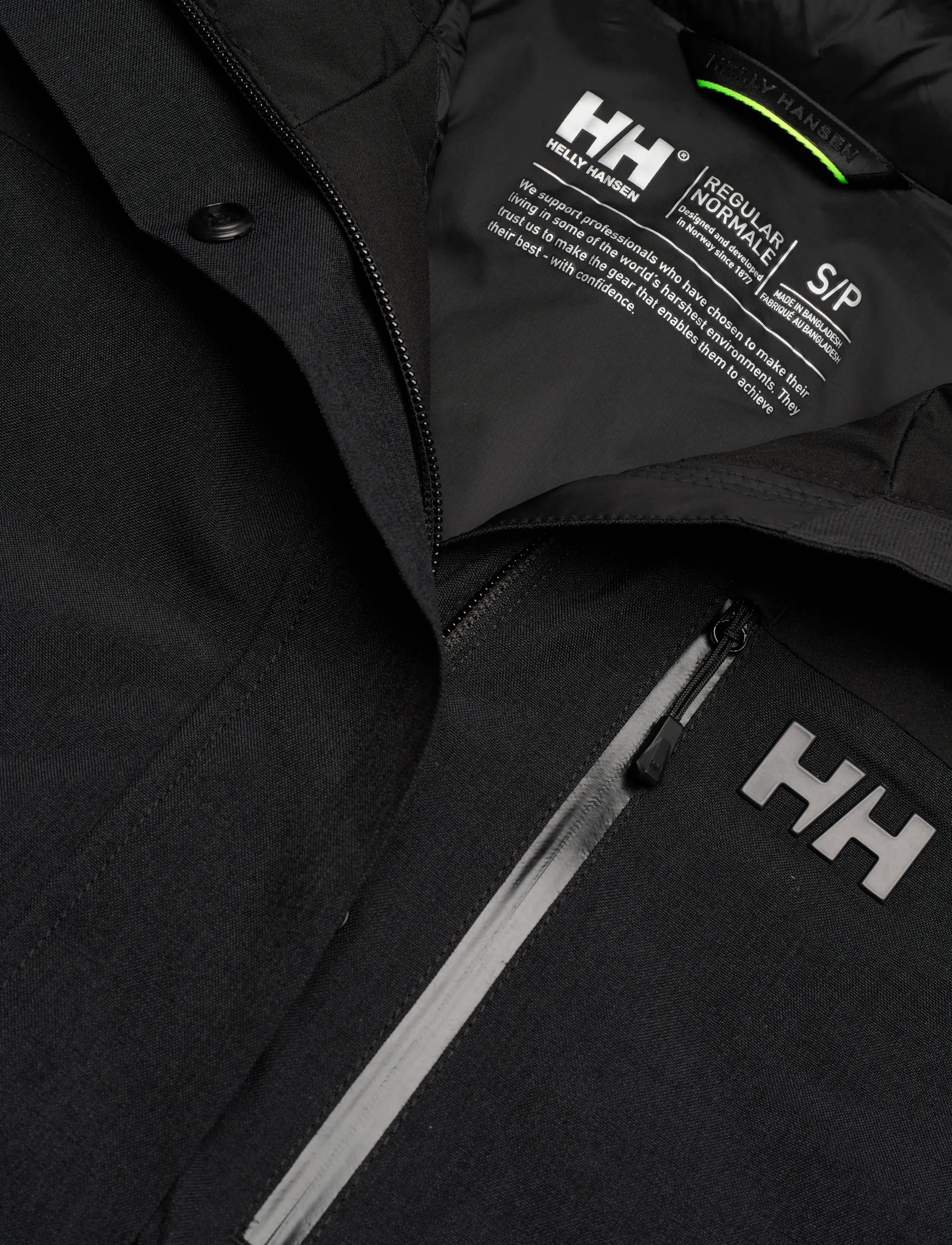 Helly Hansen - W SNOWPLAY LONG INS JACKET - skijacken - black - 2