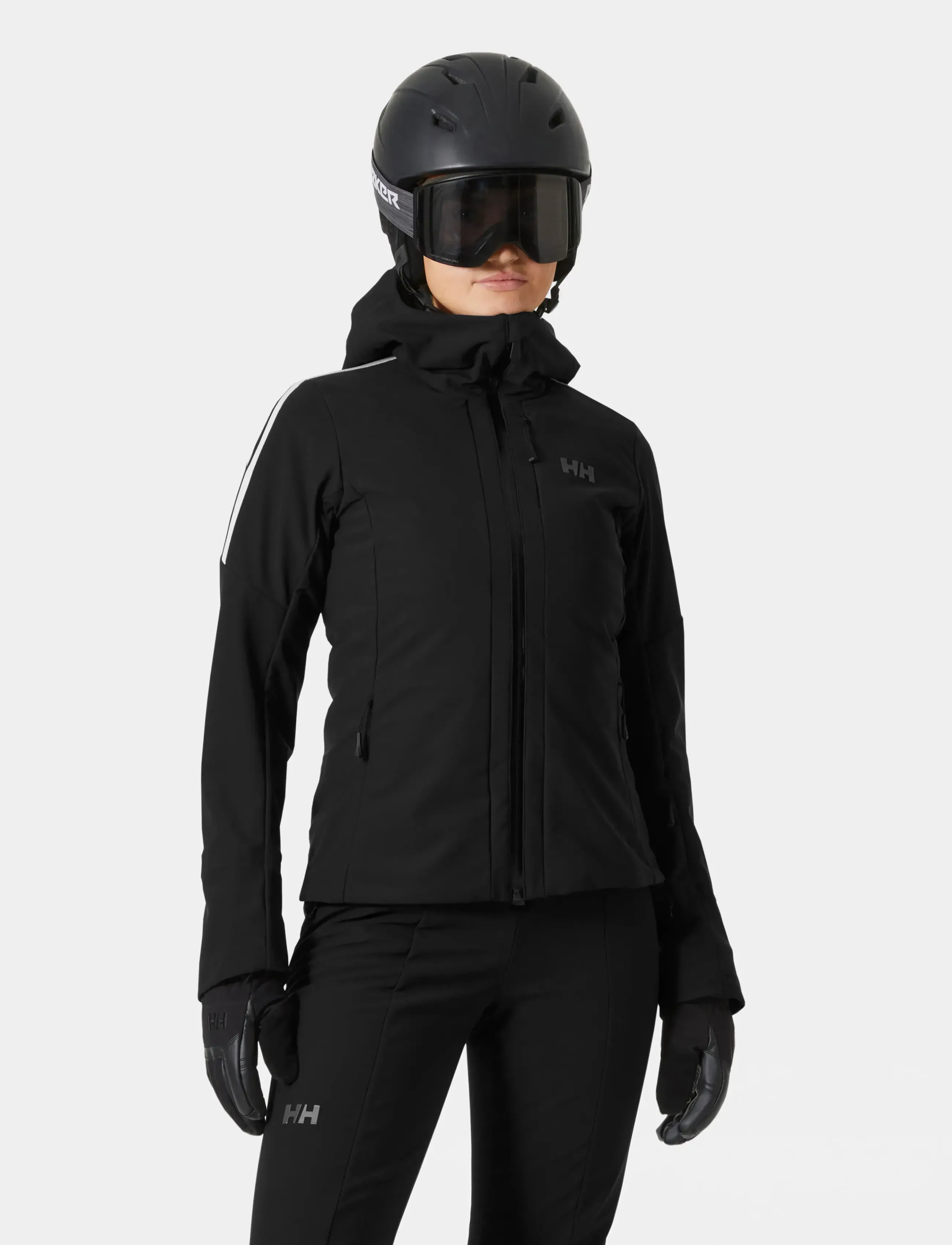 Helly Hansen W Avanti 3-In-1 Softshell Jkt, XS, Black, Sport Jackets > Sport Ski Jackets, Dame