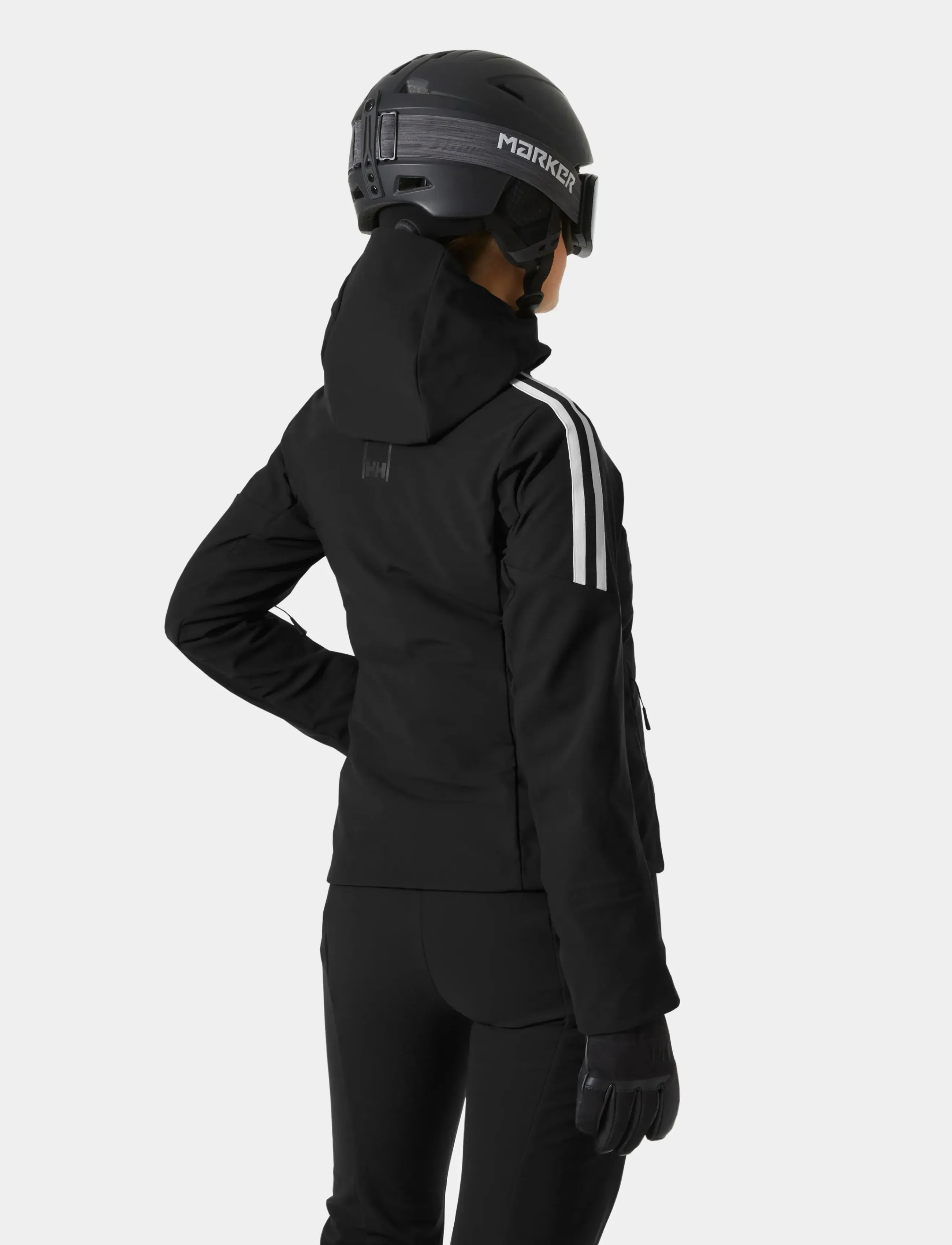 Helly Hansen - W AVANTI 3-IN-1 SOFTSHELL JKT - skidjackor - black - 5