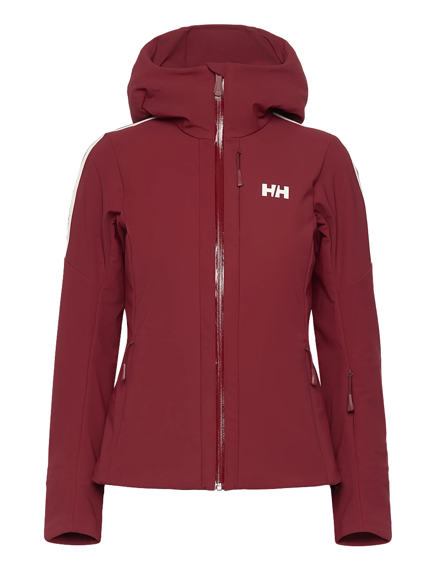 Helly Hansen - W AVANTI 3-IN-1 SOFTSHELL JKT - skidkläder - red - 1