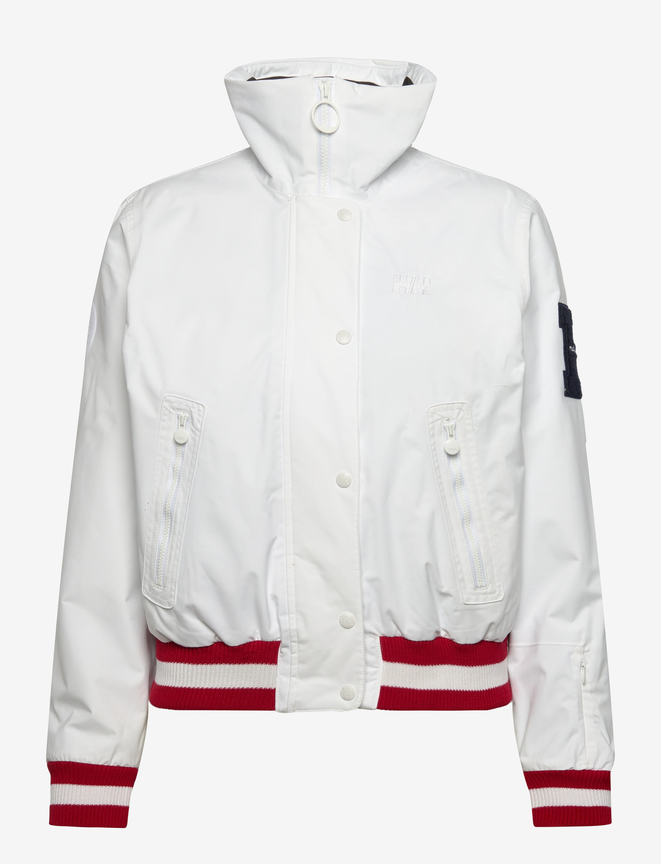 Helly Hansen - W APRES VARSITY JACKET - sportjacken - white - 0