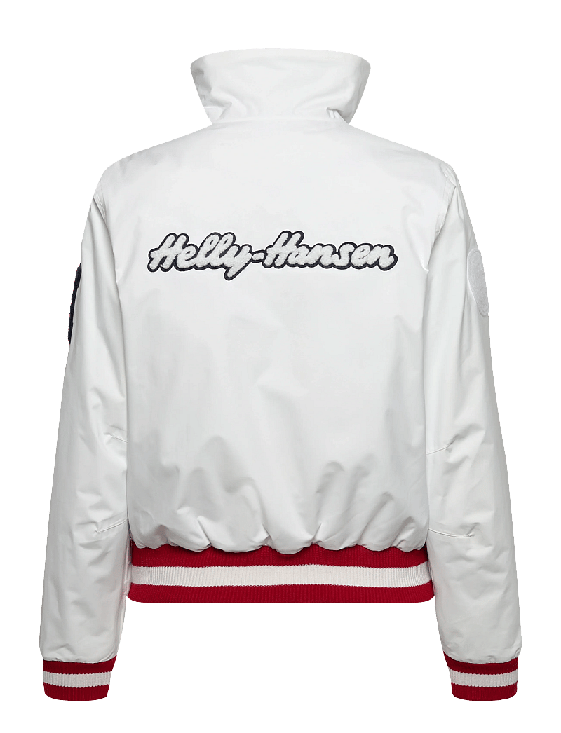 Helly Hansen - W APRES VARSITY JACKET - spordijakid - white - 1