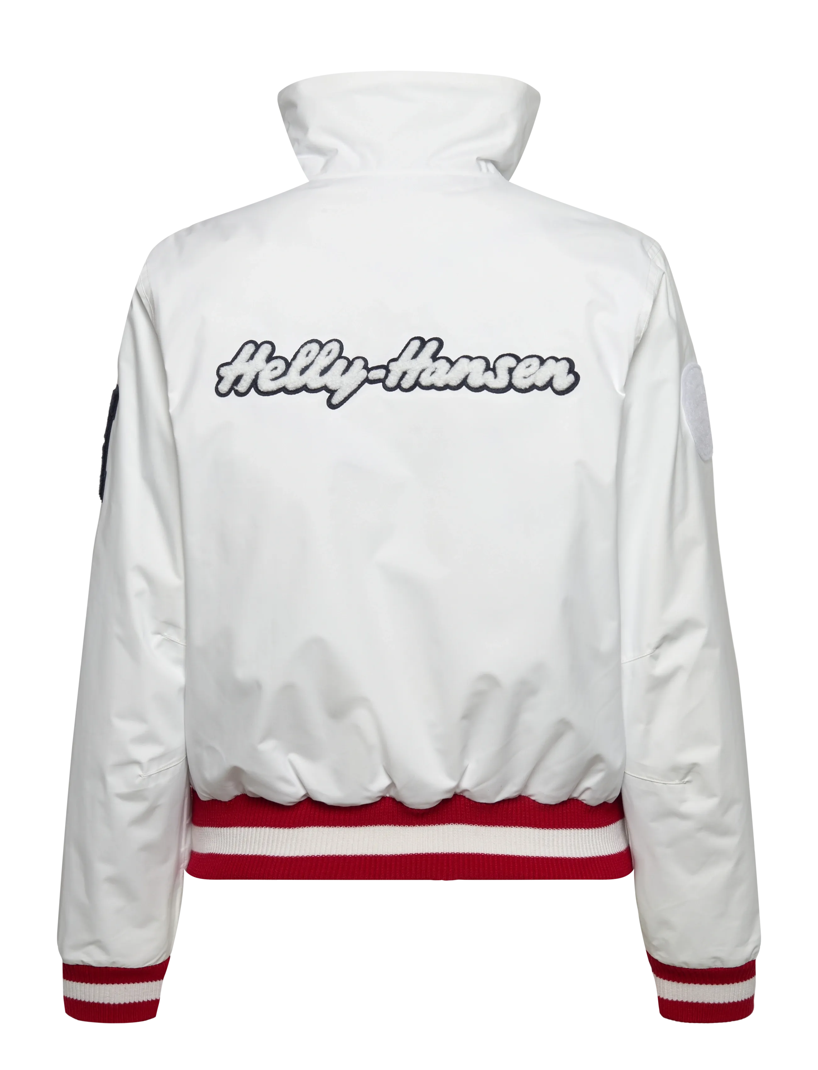 Helly Hansen - W APRES VARSITY JACKET - sport - white - 1