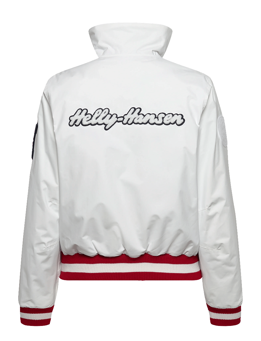 Helly Hansen - W APRES VARSITY JACKET - kurtki sportowe - white - 1