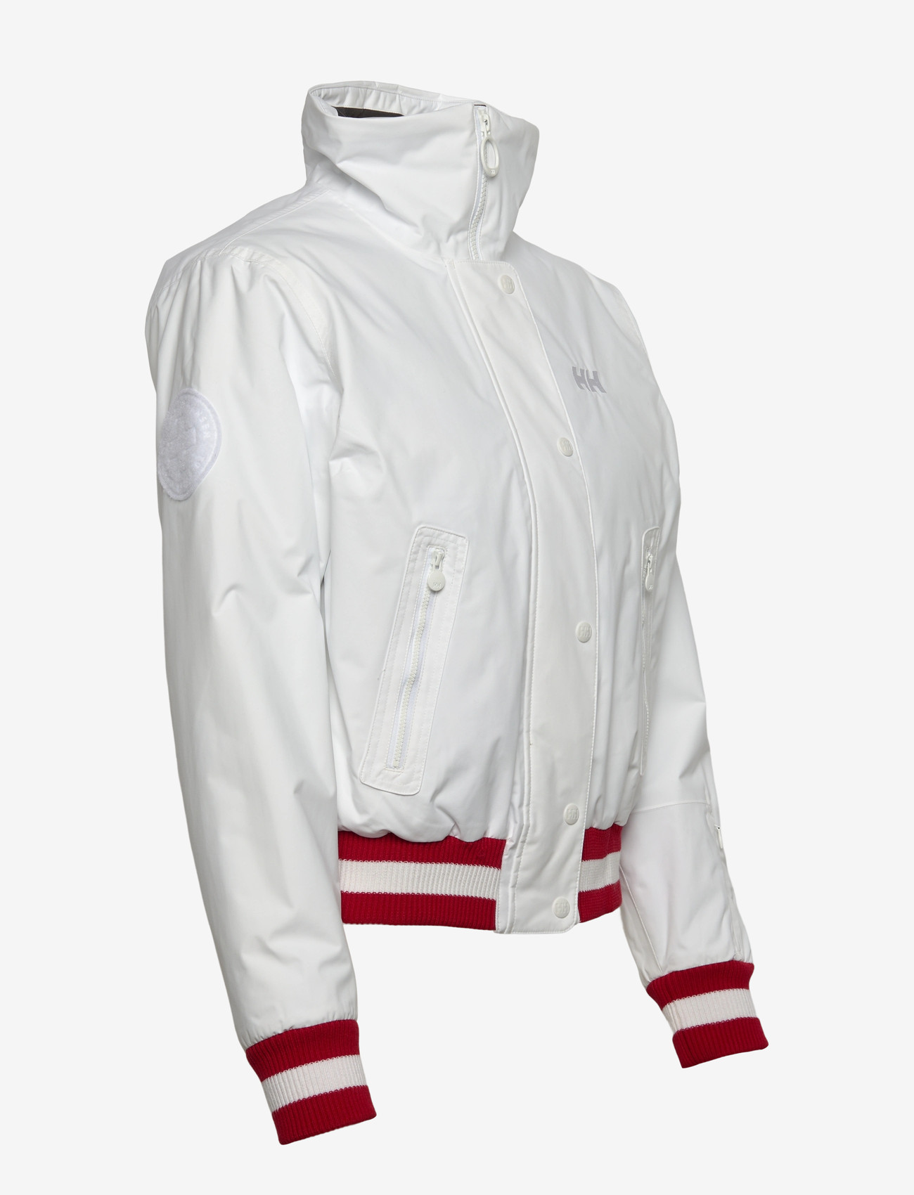 Helly Hansen - W APRES VARSITY JACKET - sportjacken - white - 2