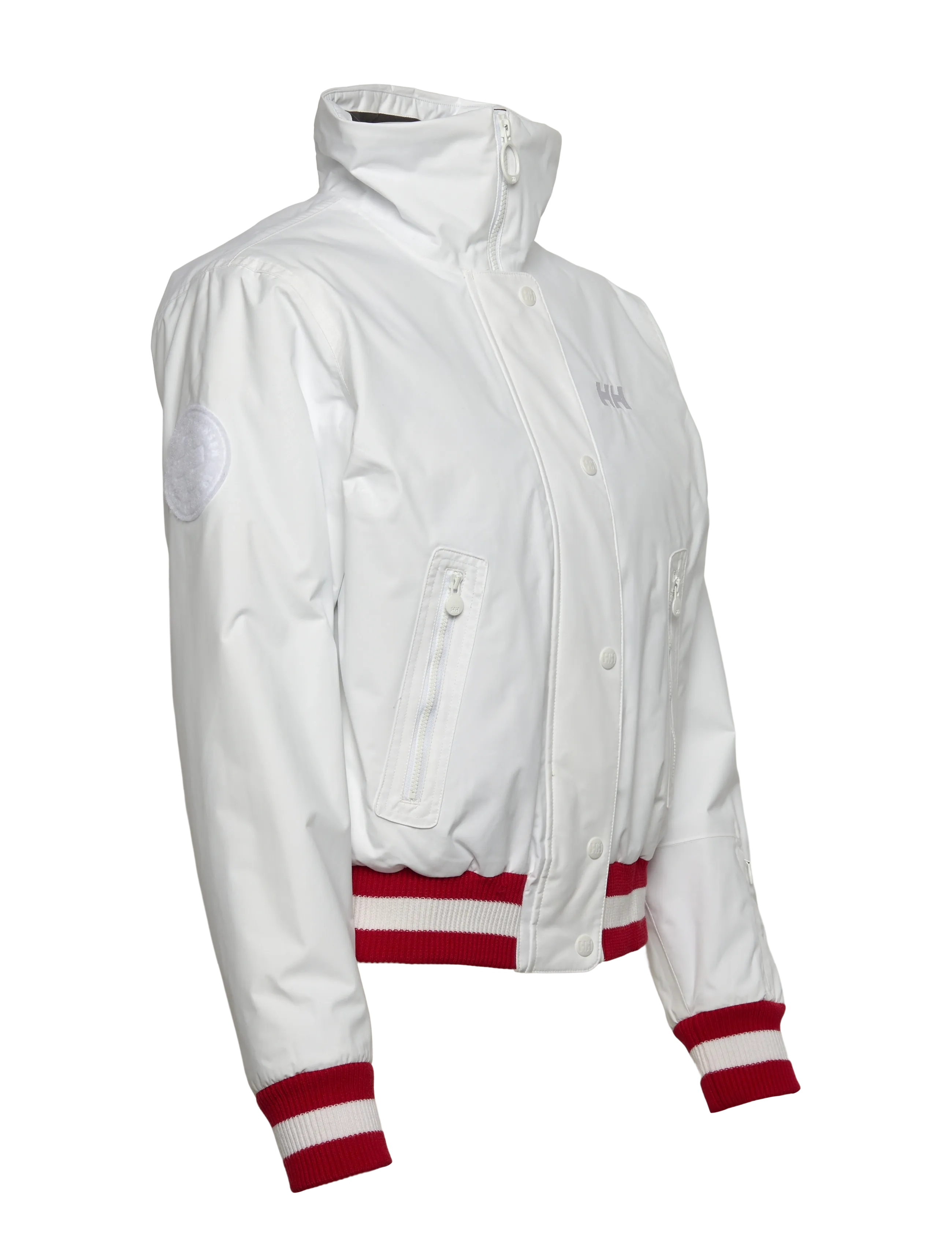 Helly Hansen - W APRES VARSITY JACKET - sport - white - 2