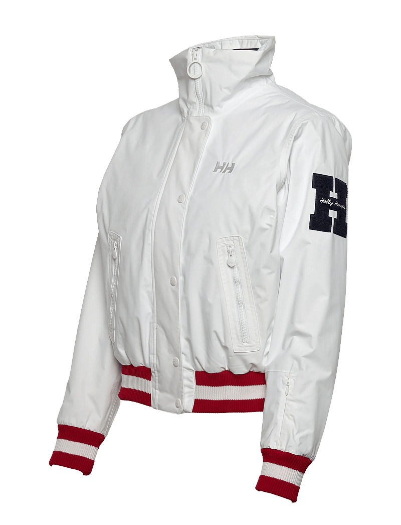 Helly Hansen - W APRES VARSITY JACKET - spordijakid - white - 3