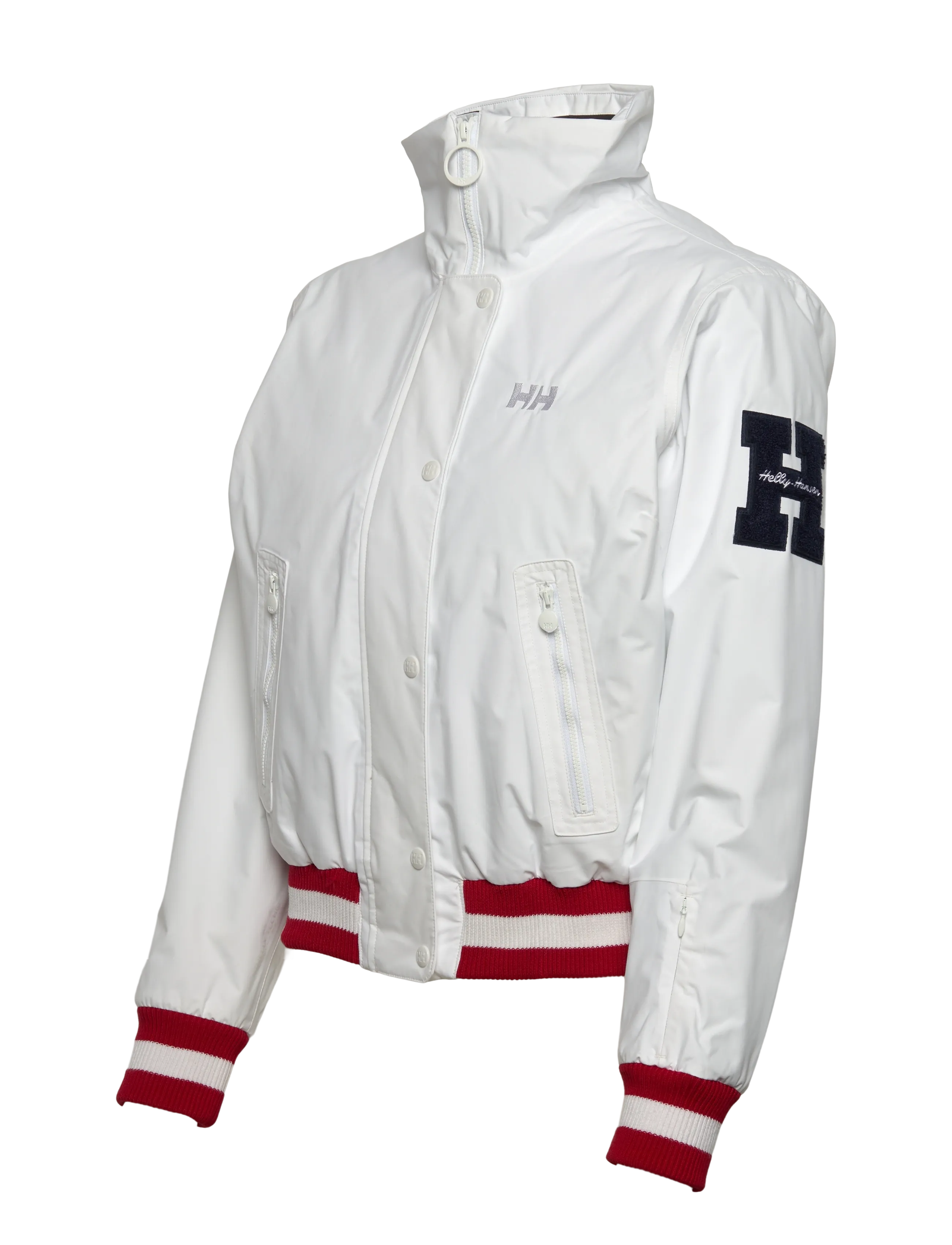 Helly Hansen - W APRES VARSITY JACKET - sport - white - 3
