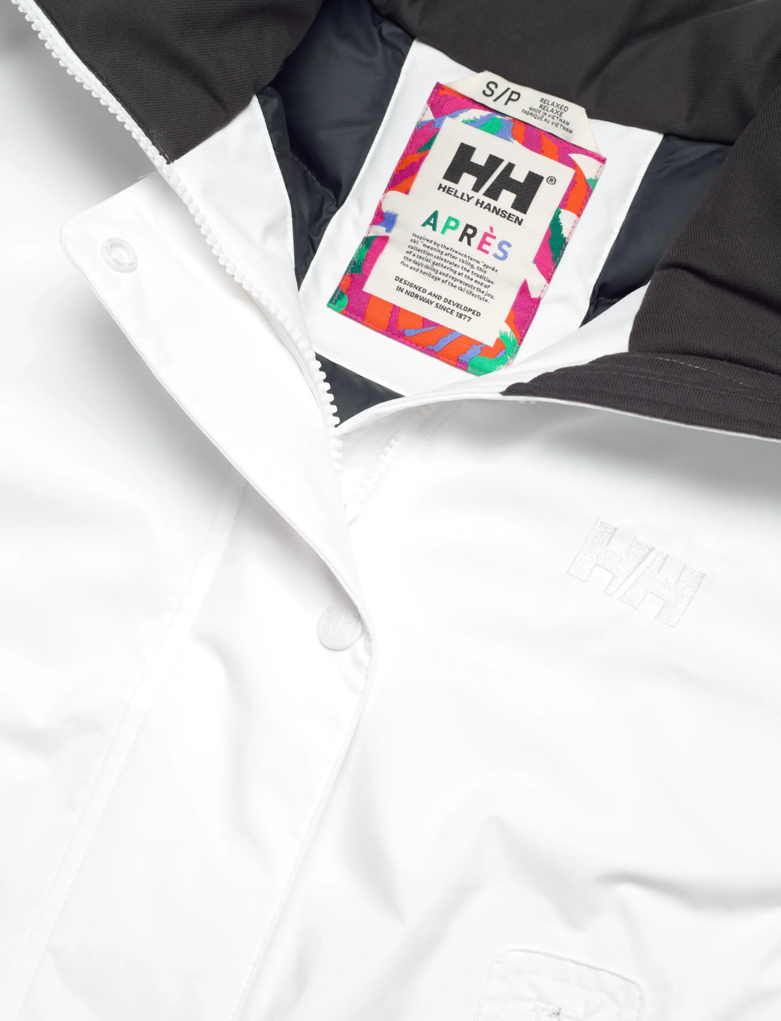 Helly Hansen - W APRES VARSITY JACKET - sport - white - 4