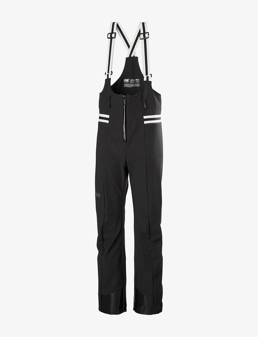 Helly Hansen - W AVANTI SOFTSHELL BIB PANT - skiklær - black - 1