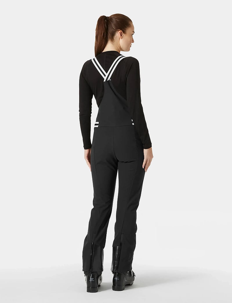 Helly Hansen - W AVANTI SOFTSHELL BIB PANT - ski wear - black - 3