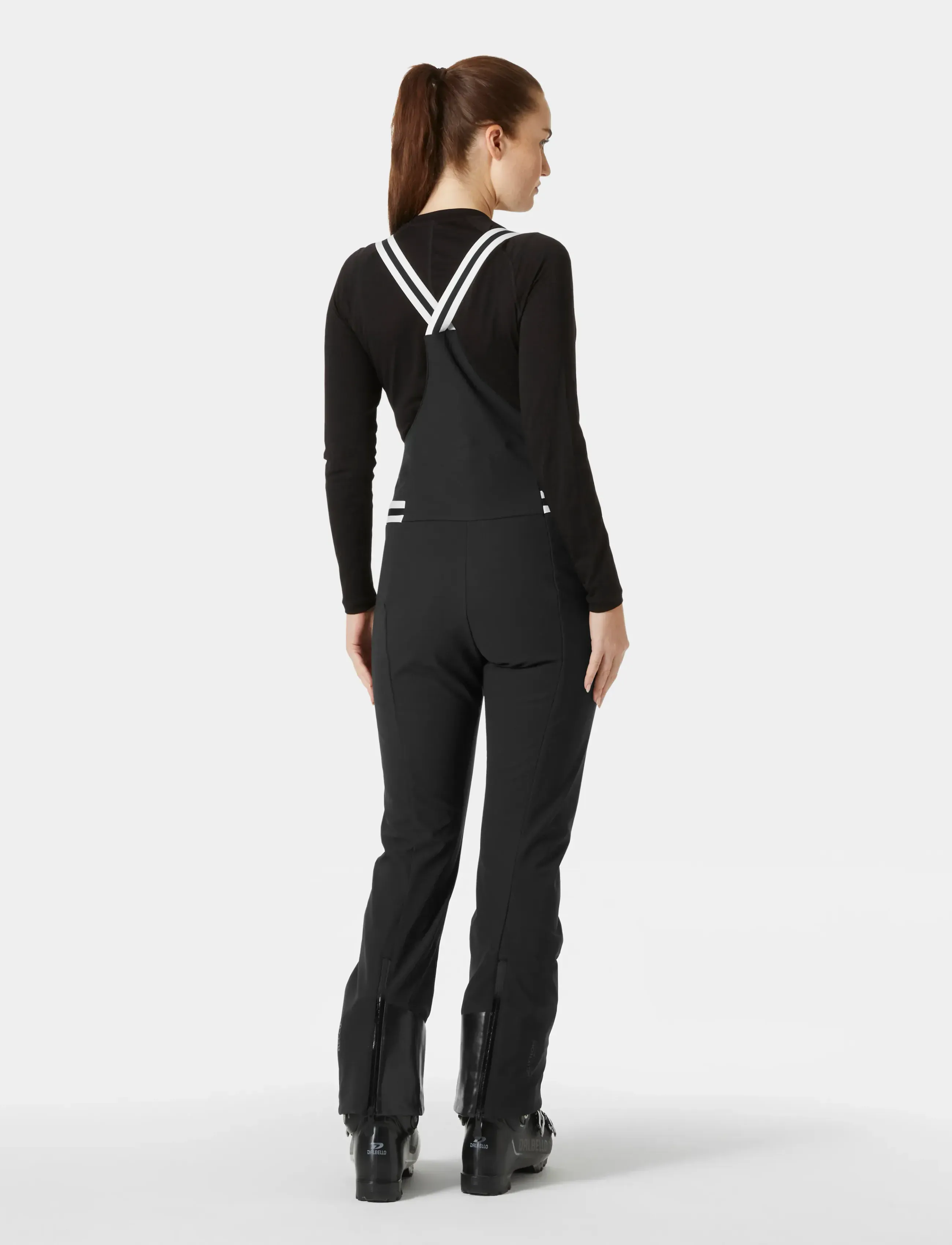 Helly Hansen - W AVANTI SOFTSHELL BIB PANT - skiklær - black - 3