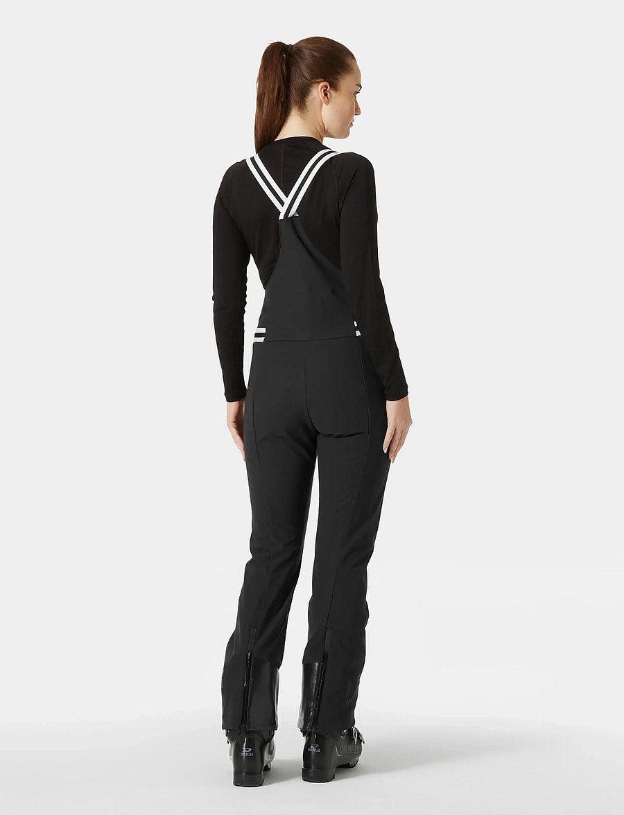 Helly Hansen - W AVANTI SOFTSHELL BIB PANT - skiklær - black - 3