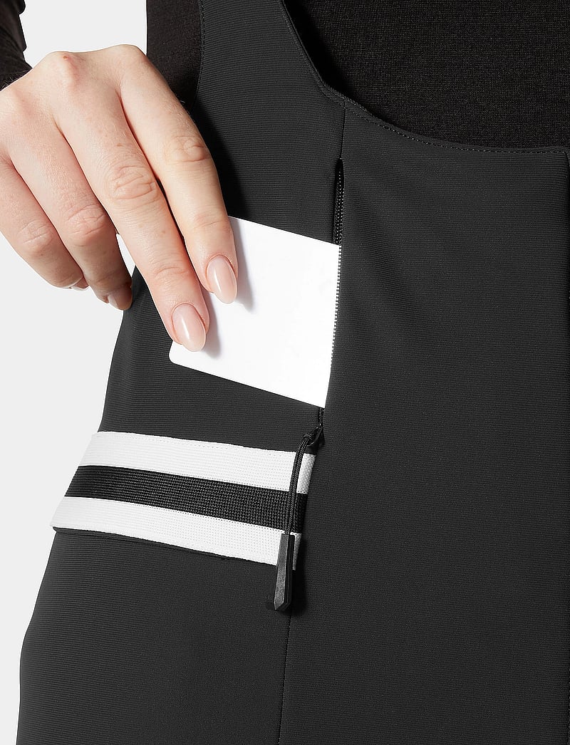 Helly Hansen - W AVANTI SOFTSHELL BIB PANT - ski wear - black - 4