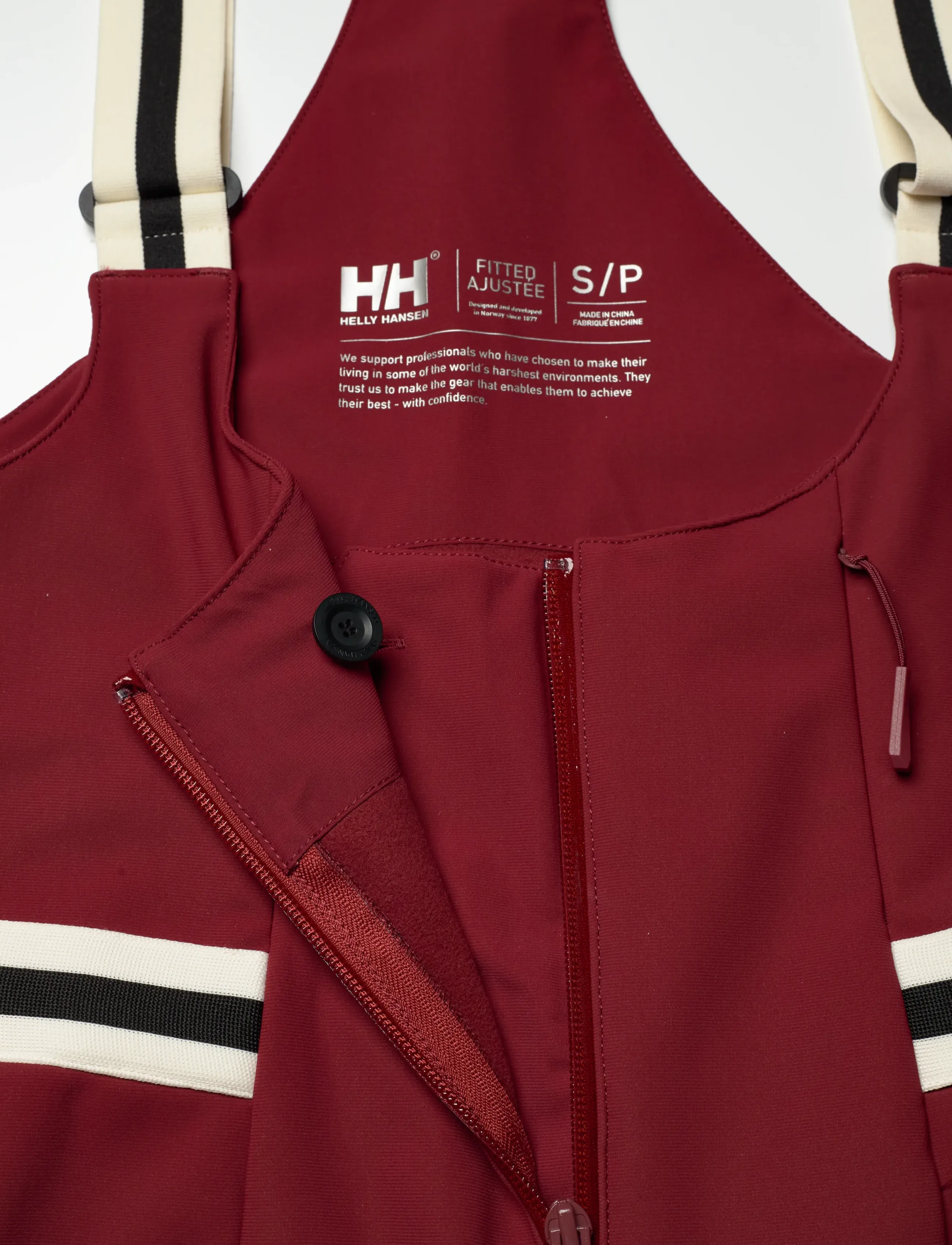 Helly Hansen - W AVANTI SOFTSHELL BIB PANT - ski-kleidung - red - 3