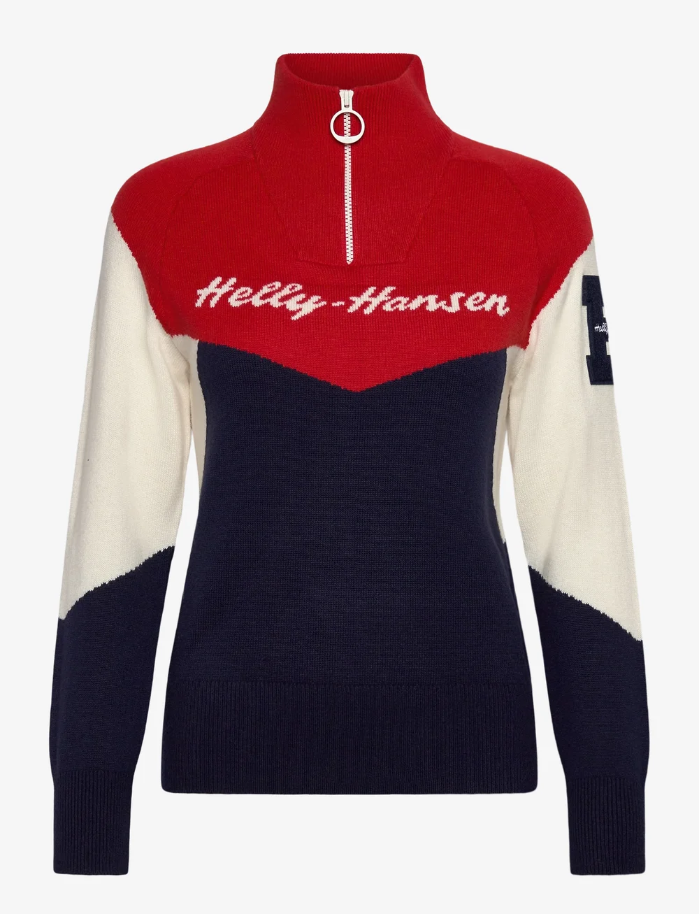Helly Hansen - W APRES KNITTED SWEATER - strik - navy - 1