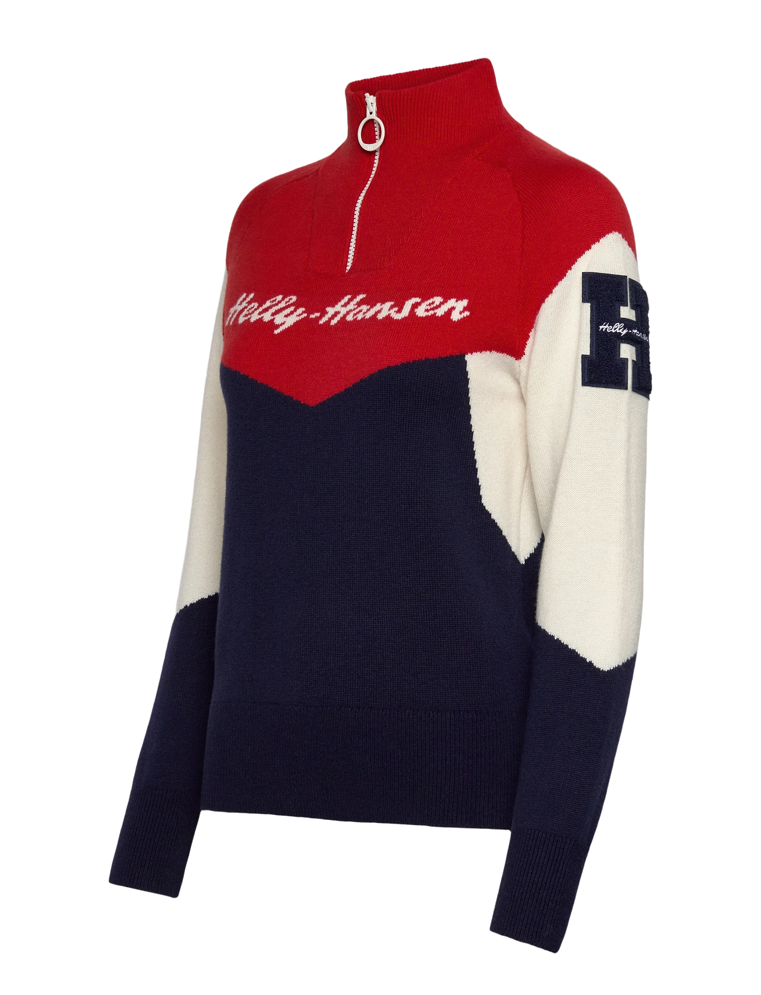 Helly Hansen - W APRES KNITTED SWEATER - navy - 3