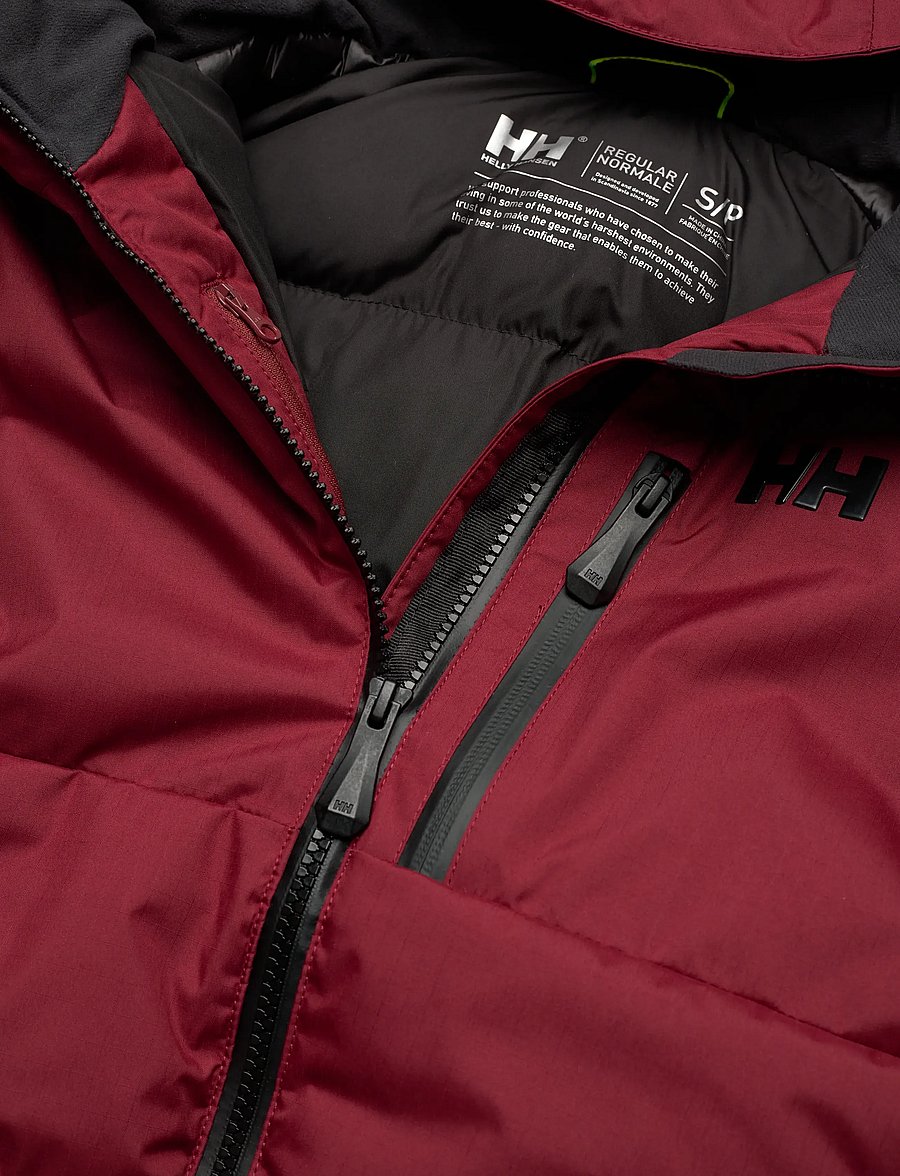 Helly Hansen - W KVITFJELL RACE PUFFY JACKET - skitøj - red - 4