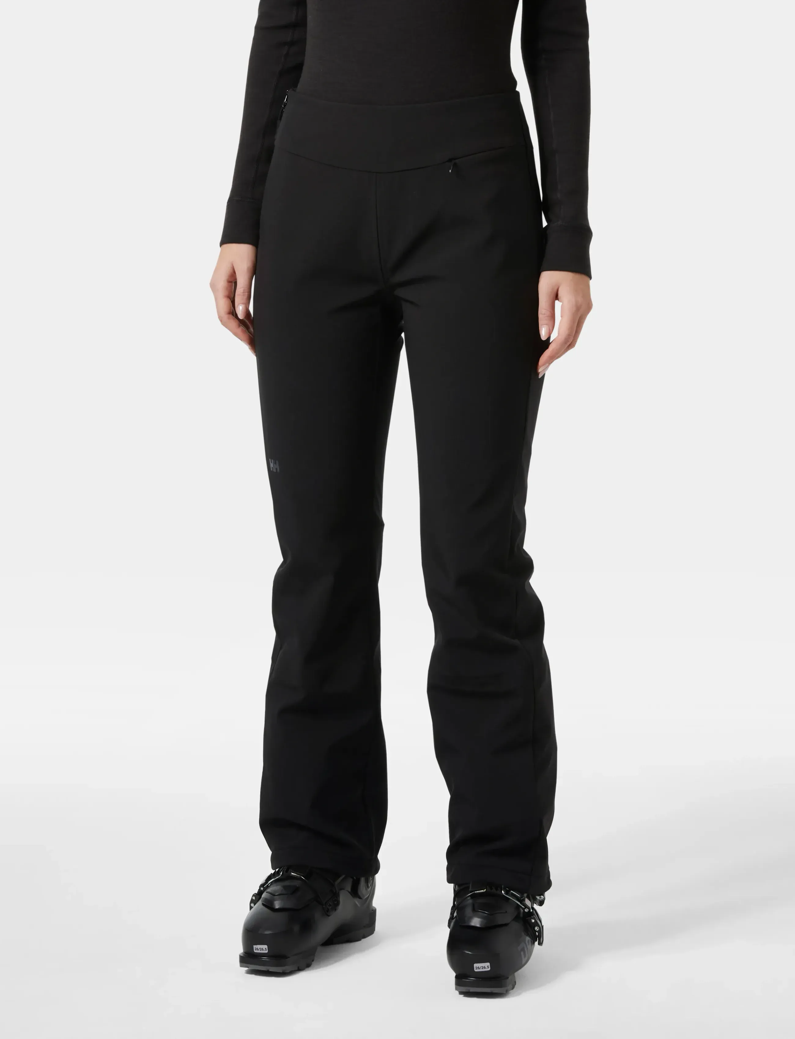 Helly Hansen W Nora Softshell Pant, XL, Sport Oberbekleidung, Schwarz - Ski Pants, Frauen