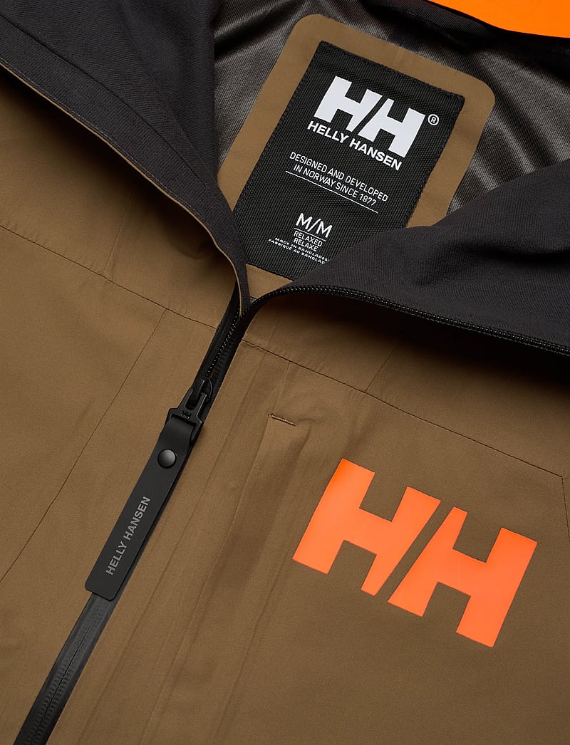 Helly Hansen - EMIKO SHELL JACKET - ski jackets - sepia - 4