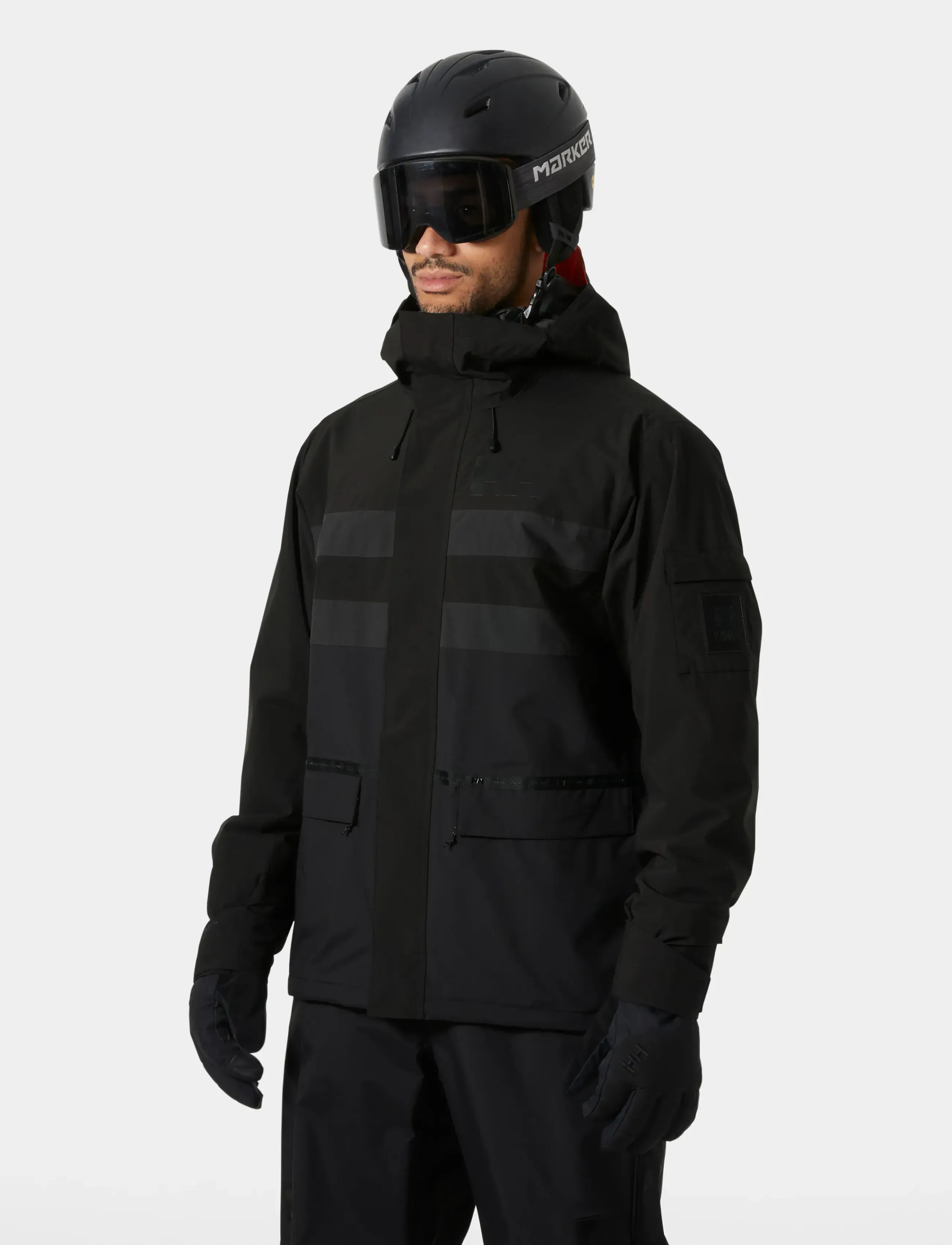 Helly Hansen Ullr D Fram Jacket, M, Black, Sport Jackets > Sport Ski Jackets, Herre