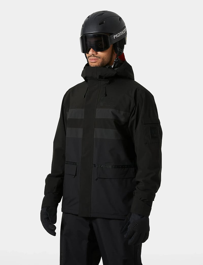 Helly Hansen - ULLR D FRAM JACKET - vestes de ski - black - 0