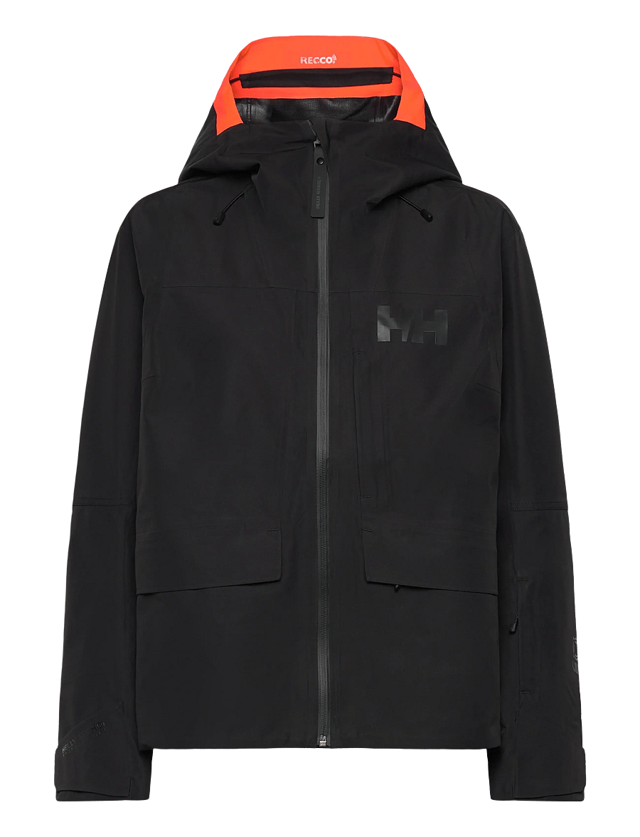 Helly Hansen - W EMIKO SHELL JACKET - odzież narciarska - black - 1
