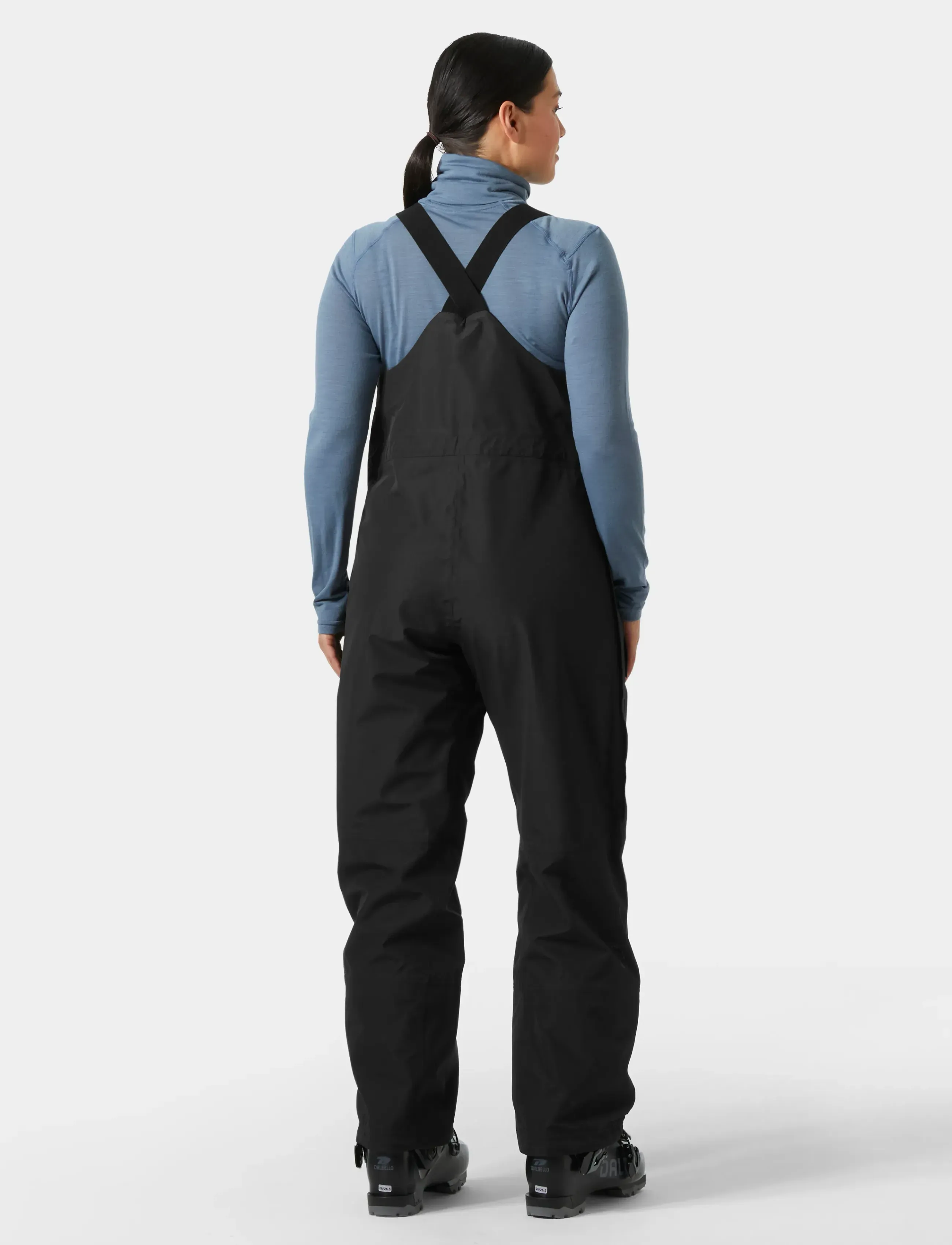 Helly Hansen - W EMIKO SHELL BIB PANT - skibukser - black - 3