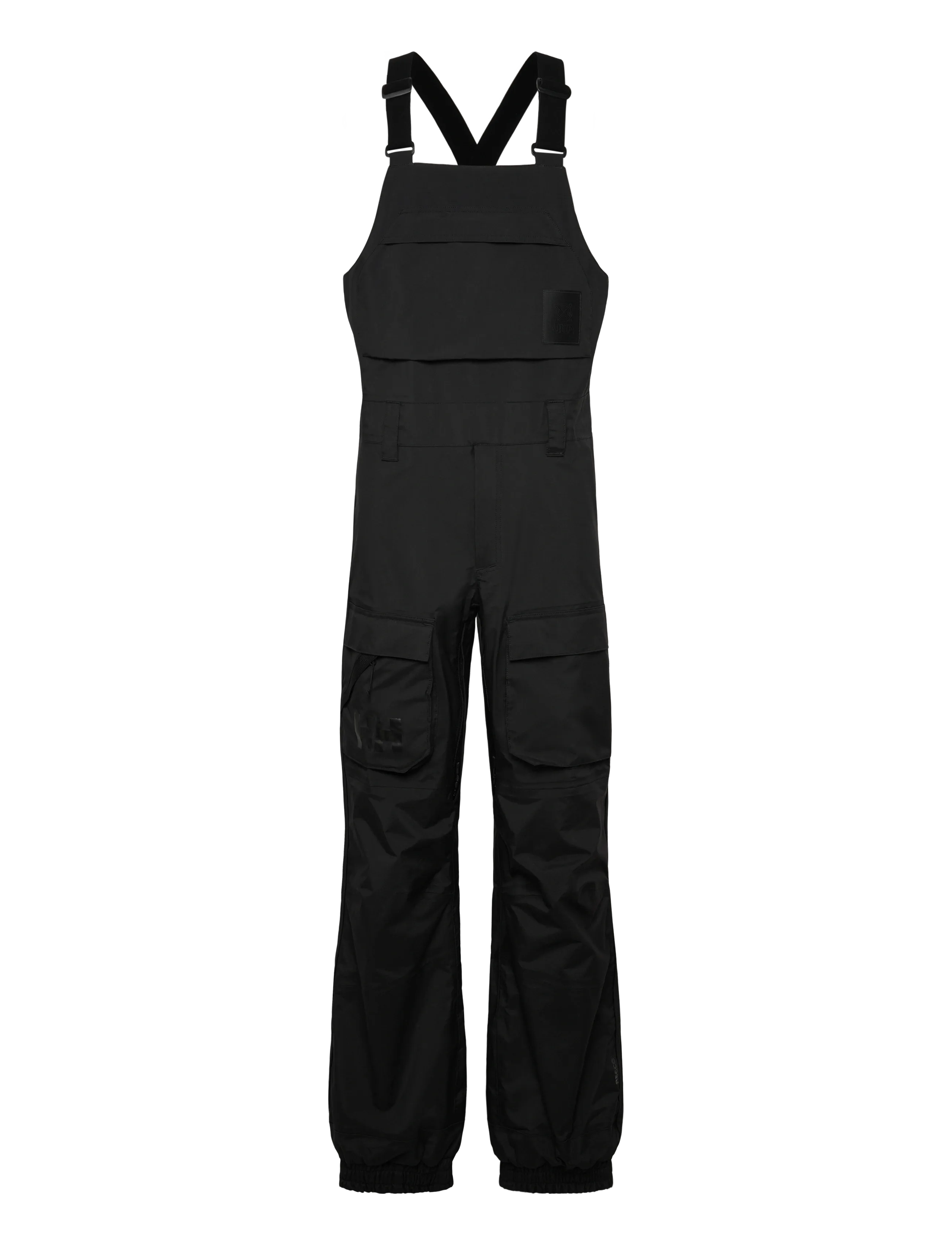 Helly Hansen ULLR D BIB SHELL PANT - Slidinėjimo kelnės - BLACK / black